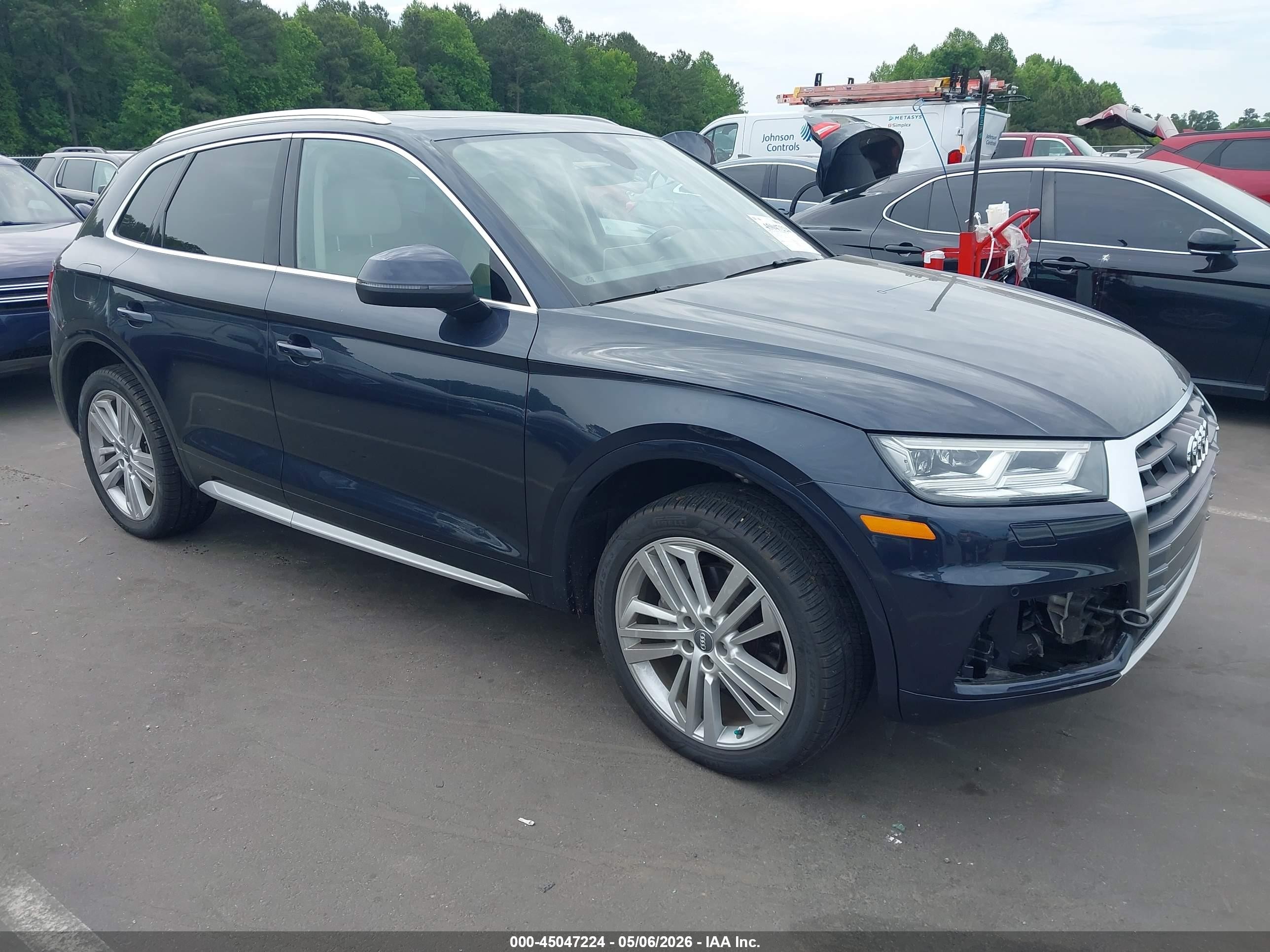 2018 Audi Q5 Premium Plus, VIN WA1BNAFY3J2029702 — Электрика