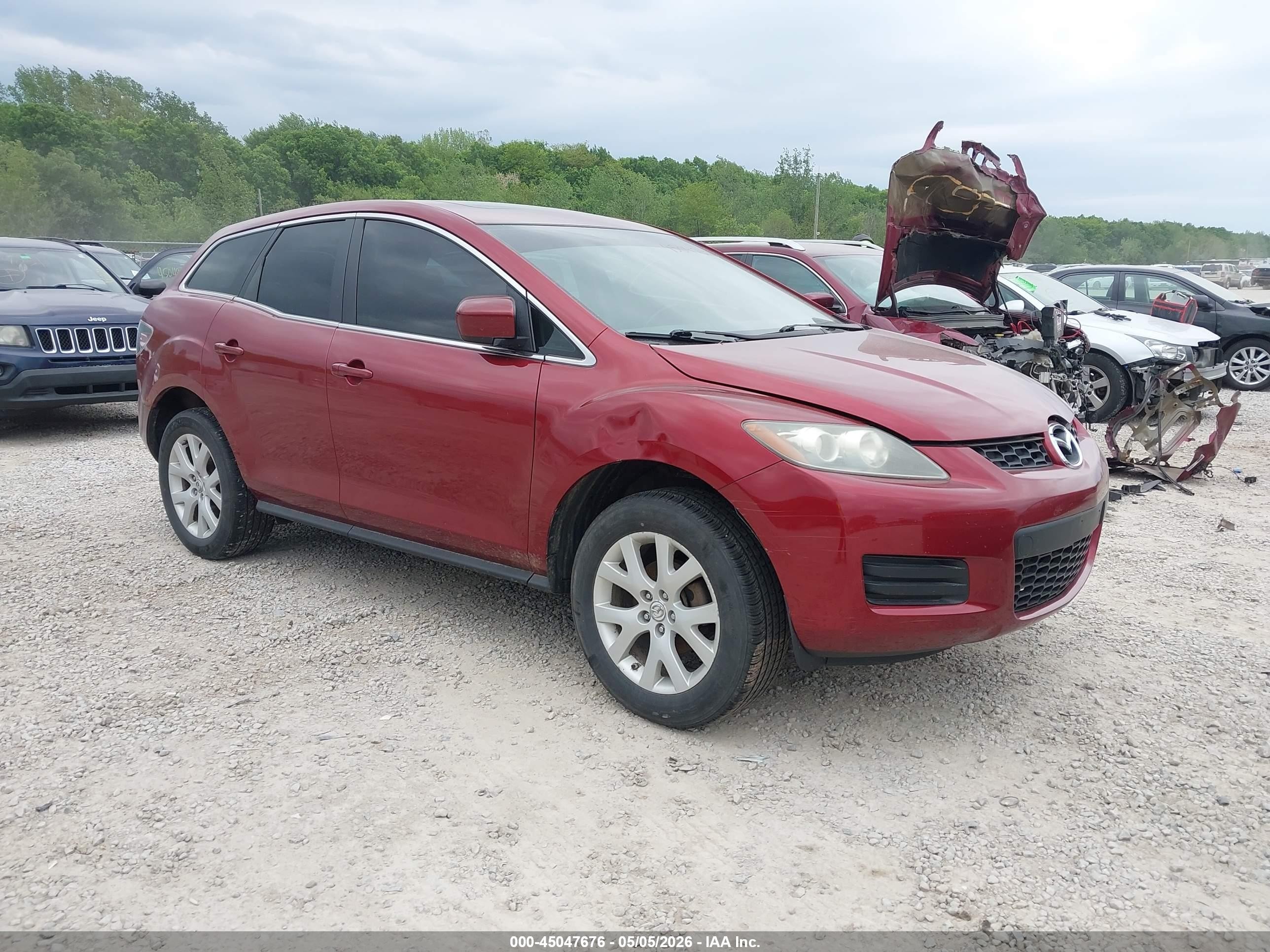 2008 Mazda CX-7 Grand Touring, VIN JM3ER293080172178 — Normal wear