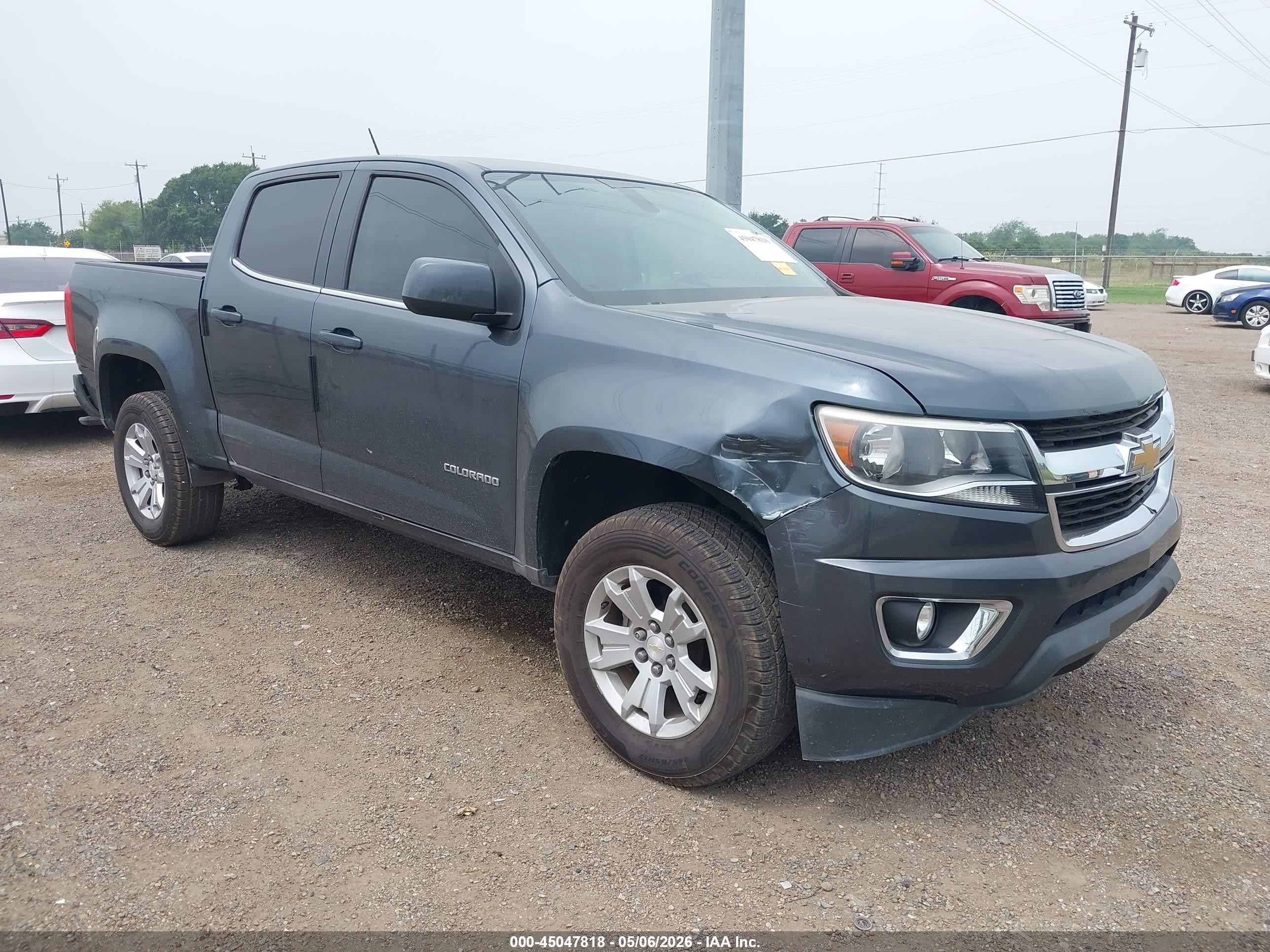 2015 Chevrolet Colorado 2WD LT, VIN 1GCGSBEA7F1223340 — Пожар