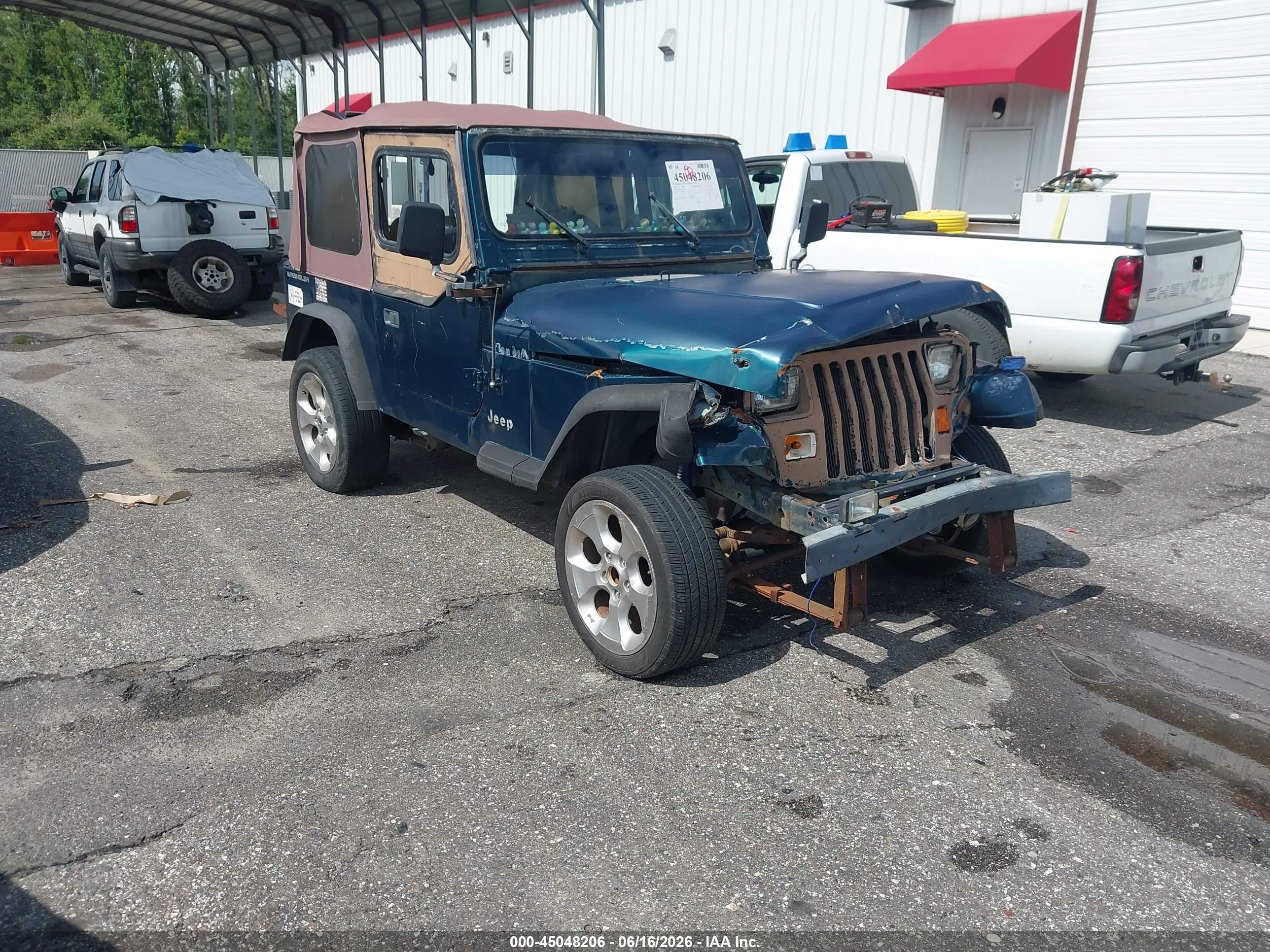 1995 Jeep Wrangler S, VIN 1J4FY19P3SP205762 — All over