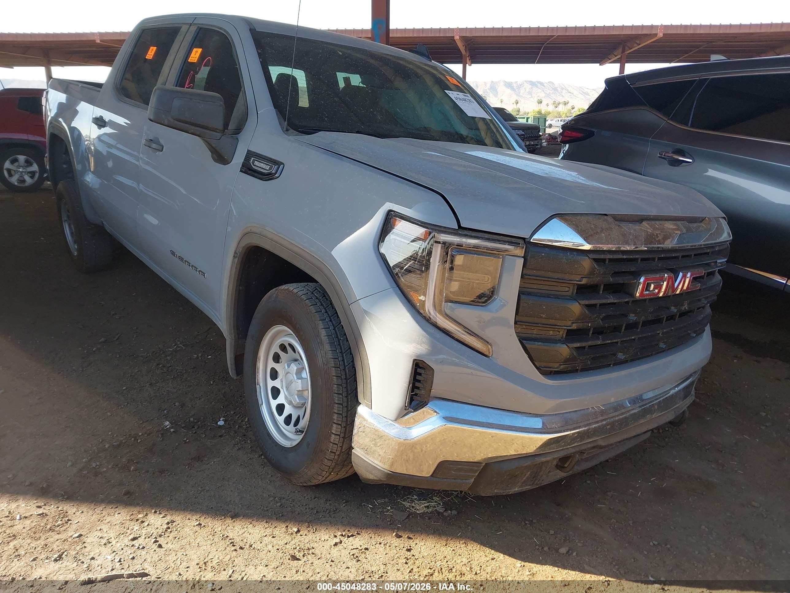 2025 GMC Sierra 1500 Pro, VIN 3GTPHAEK7SG100571 — Not stated
