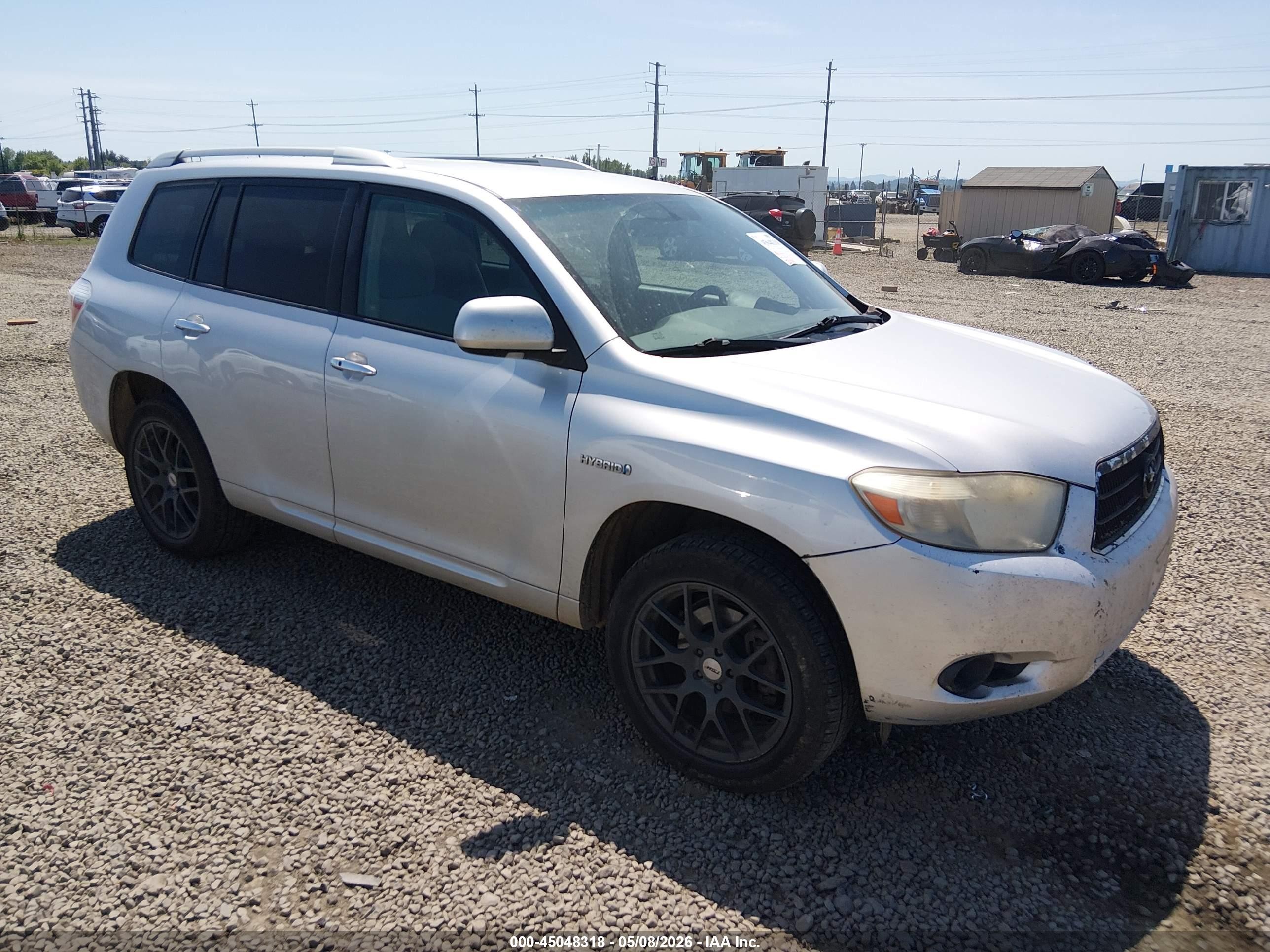 2009 Toyota Highlander, VIN JTEEW41A892031335 — Normal wear