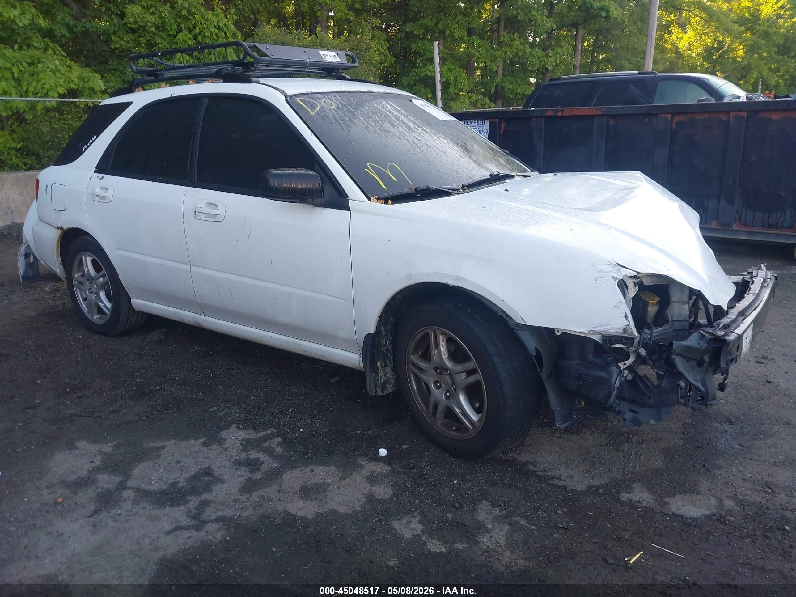 2005 Subaru Impreza RS, VIN JF1GG67555H804520 — Перед
