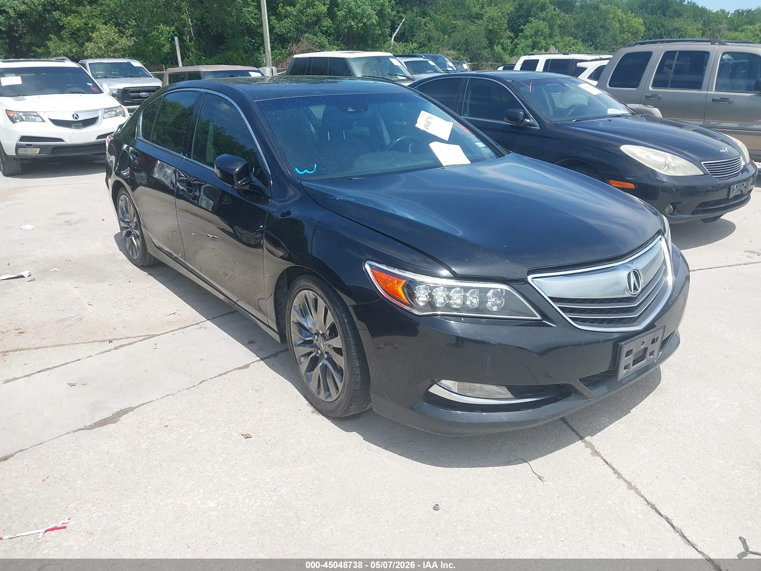 2016 Acura RLX Technology, VIN JH4KC1F57GC001274 — Normal wear