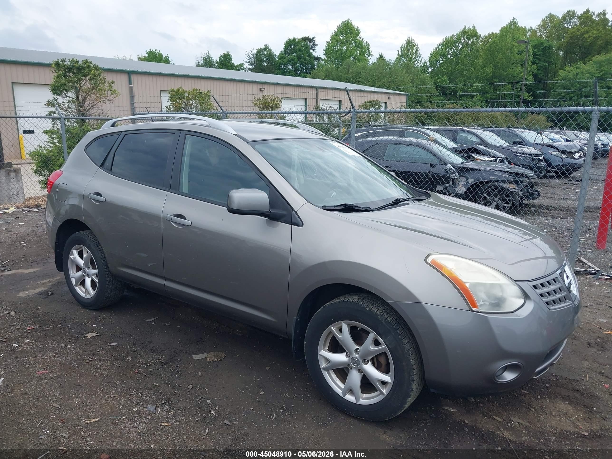 2009 Nissan Rogue SL, VIN JN8AS58V69W187660 — Бок