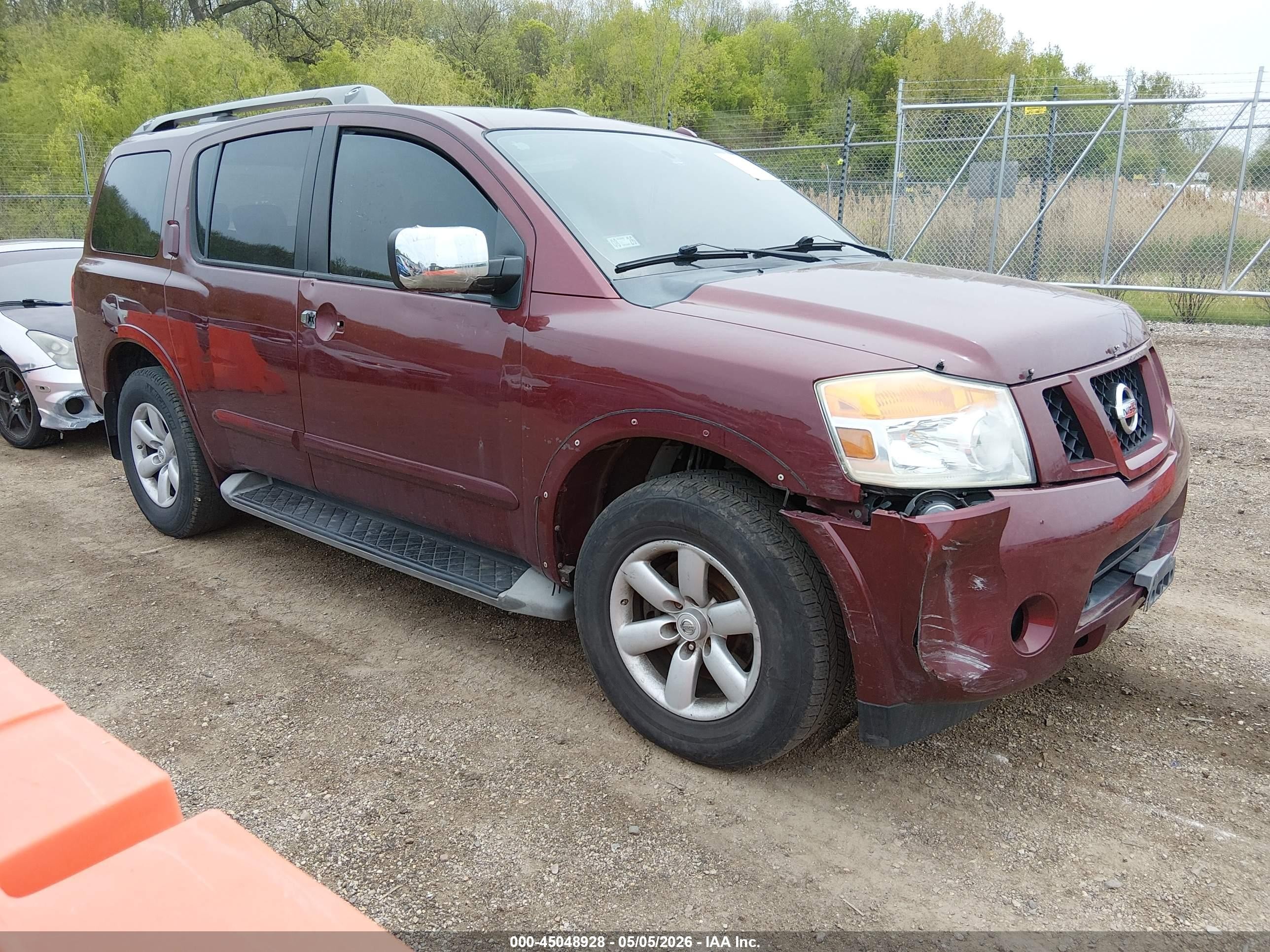 2011 Nissan Armada Platinum, VIN 5N1AA0NC7BN603713 — Normal wear