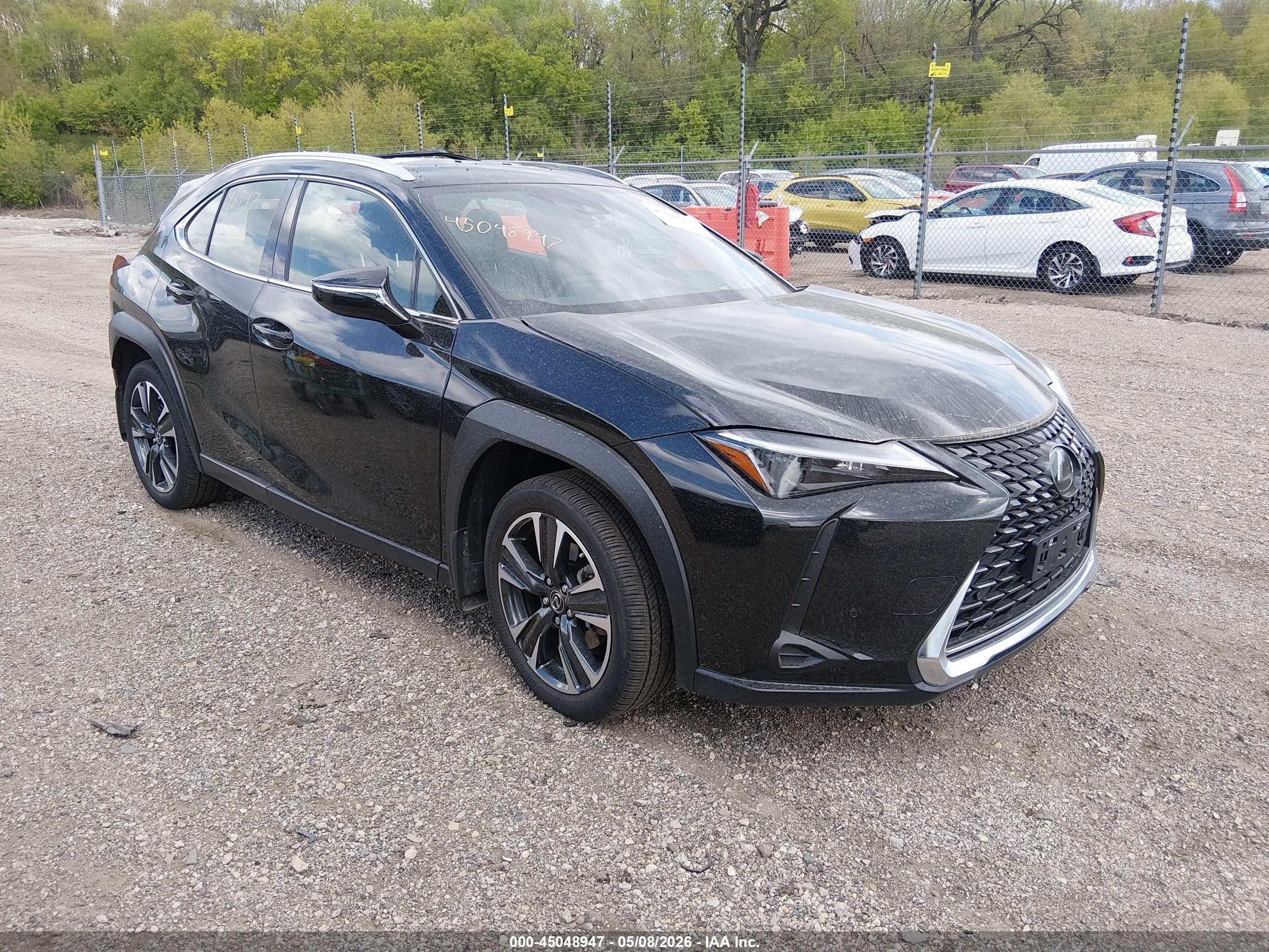 2023 Lexus UX 250h, VIN JTHX9JBH3P2063829 — Roof