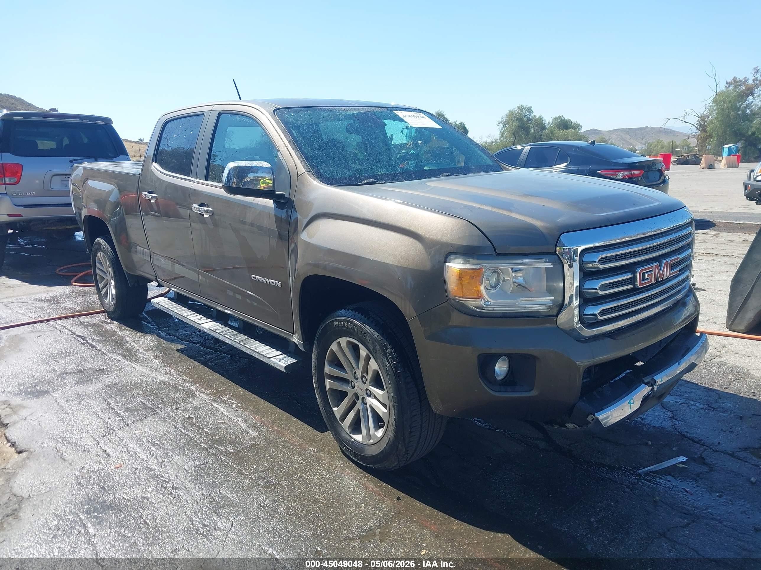 2015 GMC Canyon 2WD SLT, VIN 1GTG5CE30F1140136 — All over