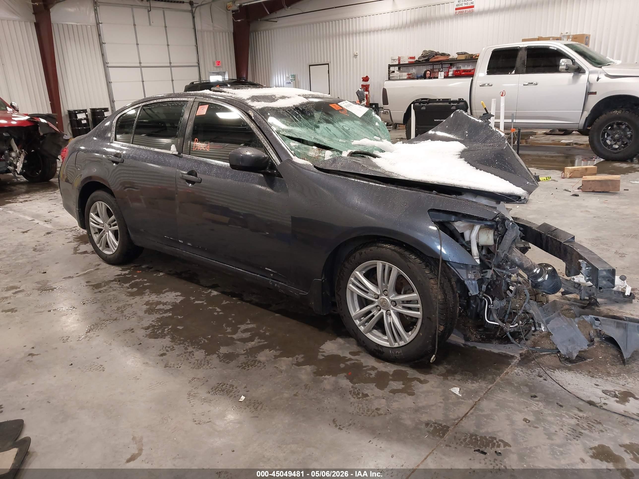 2010 Infiniti G37 x, VIN JN1CV6AR9AM251661 — Biohazard / chemical