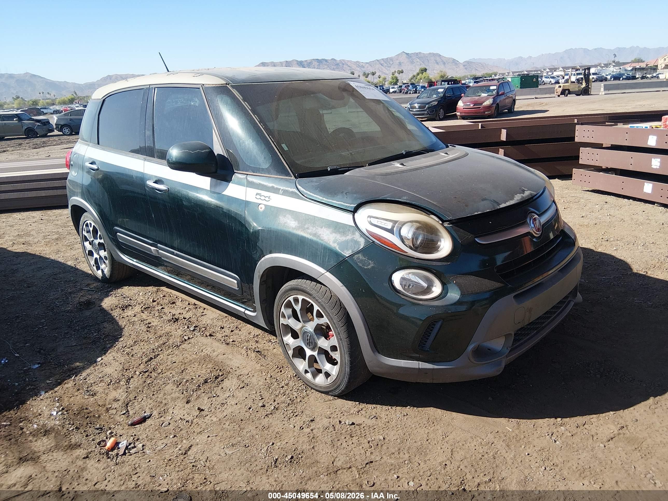 2014 FIAT 500L Trekking, VIN ZFBCFADH3EZ007967 — Normal wear