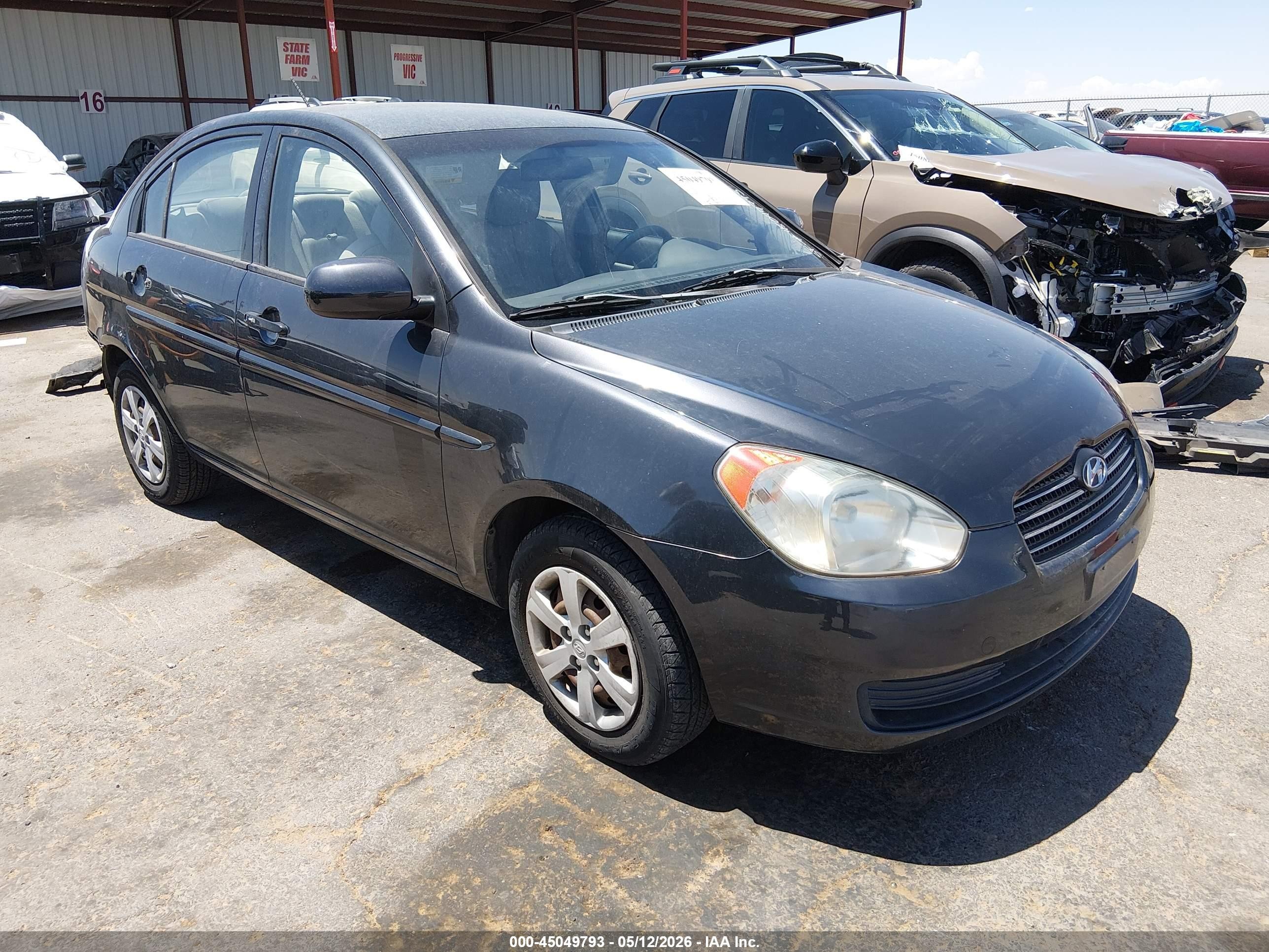 2010 Hyundai Accent GLS, VIN KMHCN4AC7AU431374 — Rear end
