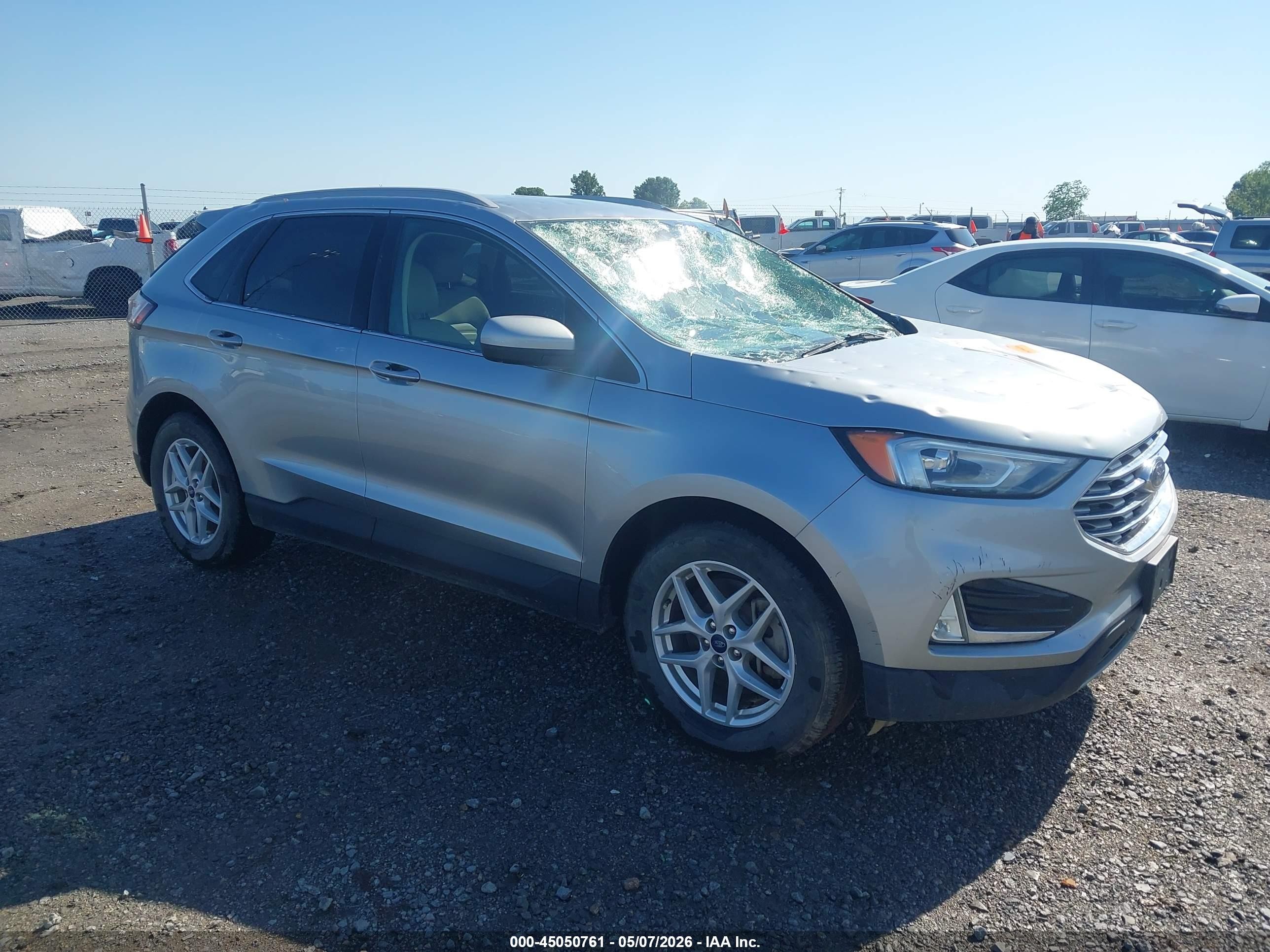 2021 Ford Edge SEL, VIN 2FMPK3J9XMBA16875 — Storm
