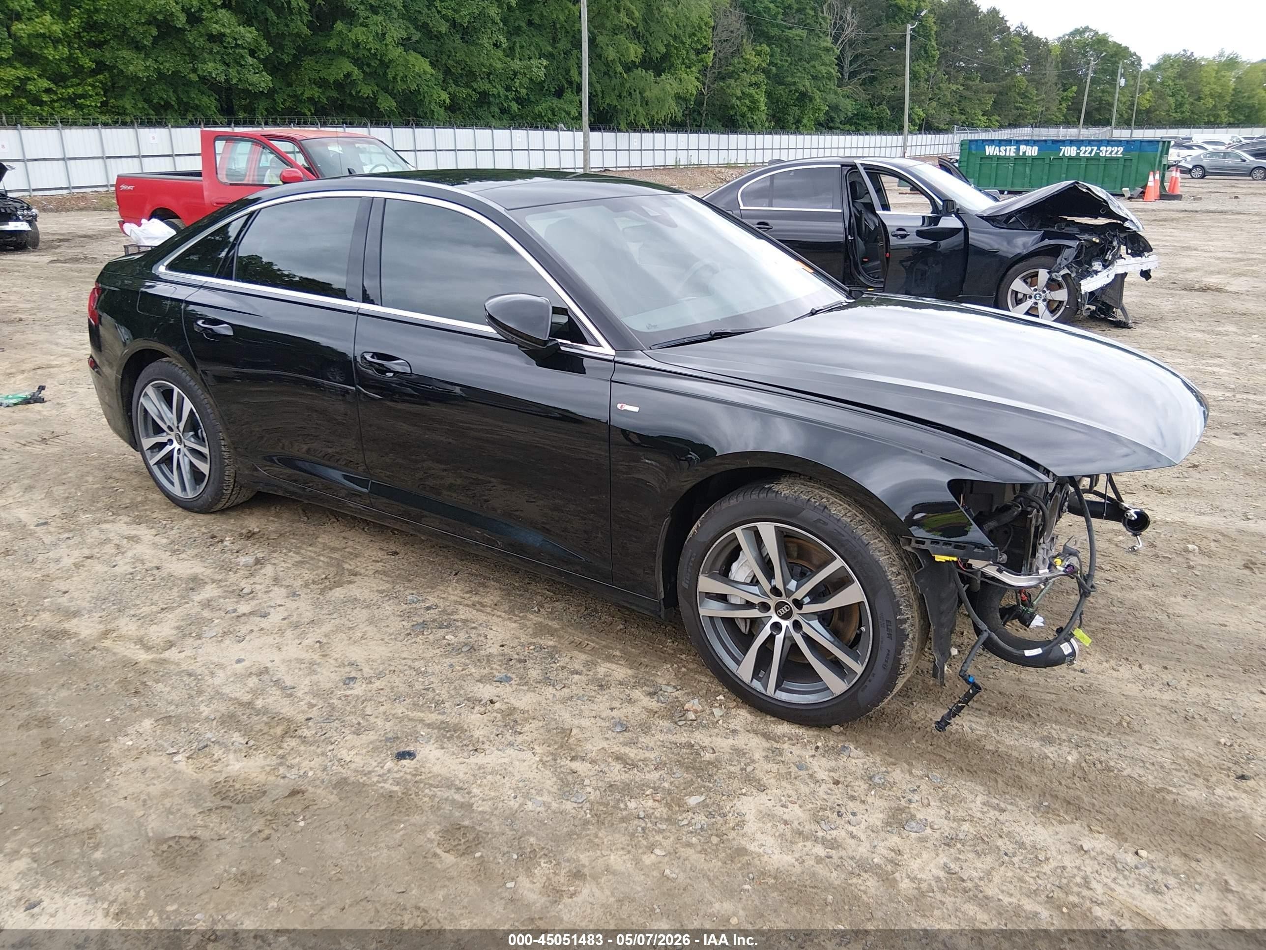 2022 Audi A6 Premium Plus, VIN WAUL2BF26NN062263 — Front end