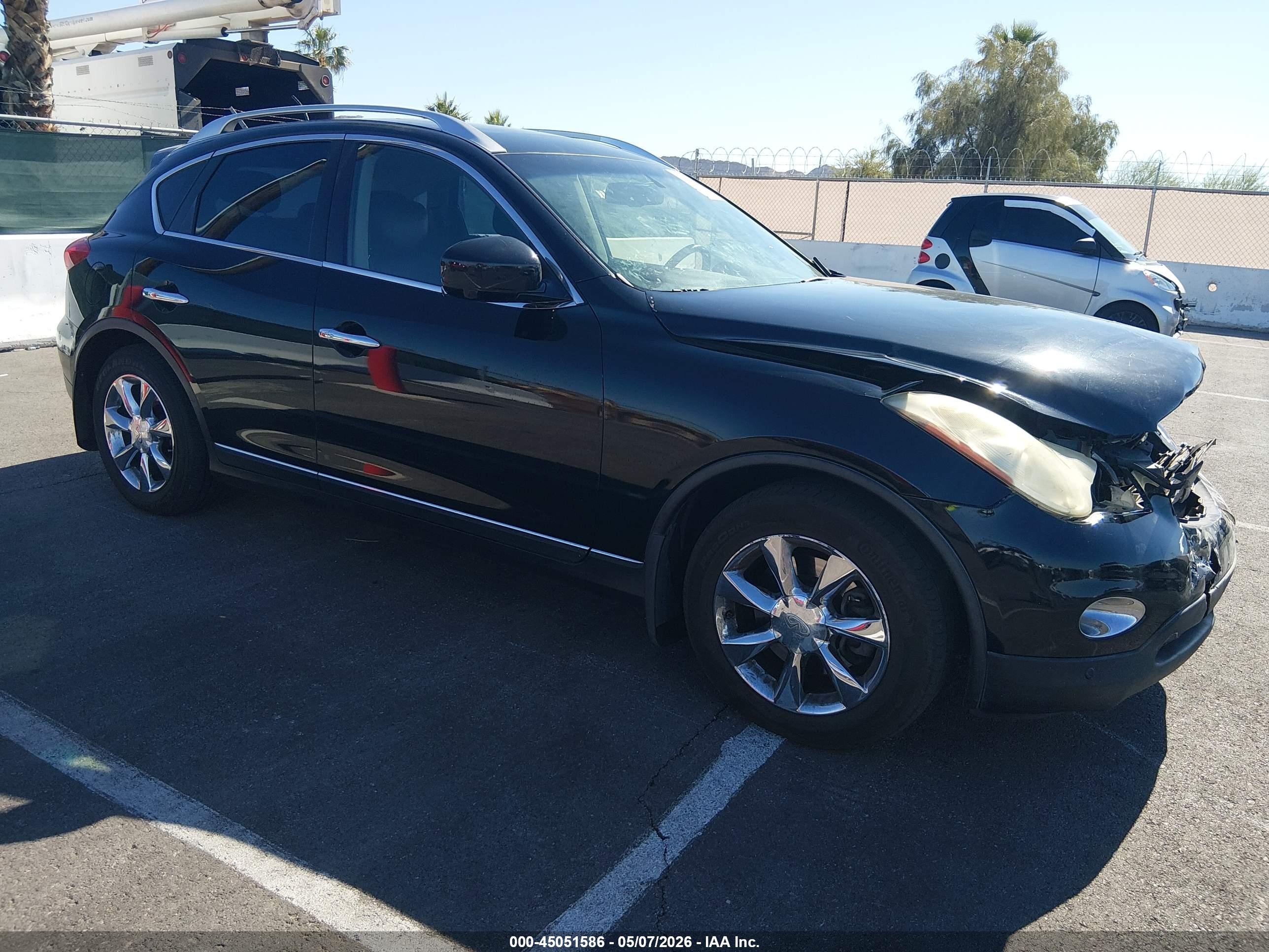 2010 Infiniti EX Journey, VIN JN1AJ0HR7AM756880 — Front end