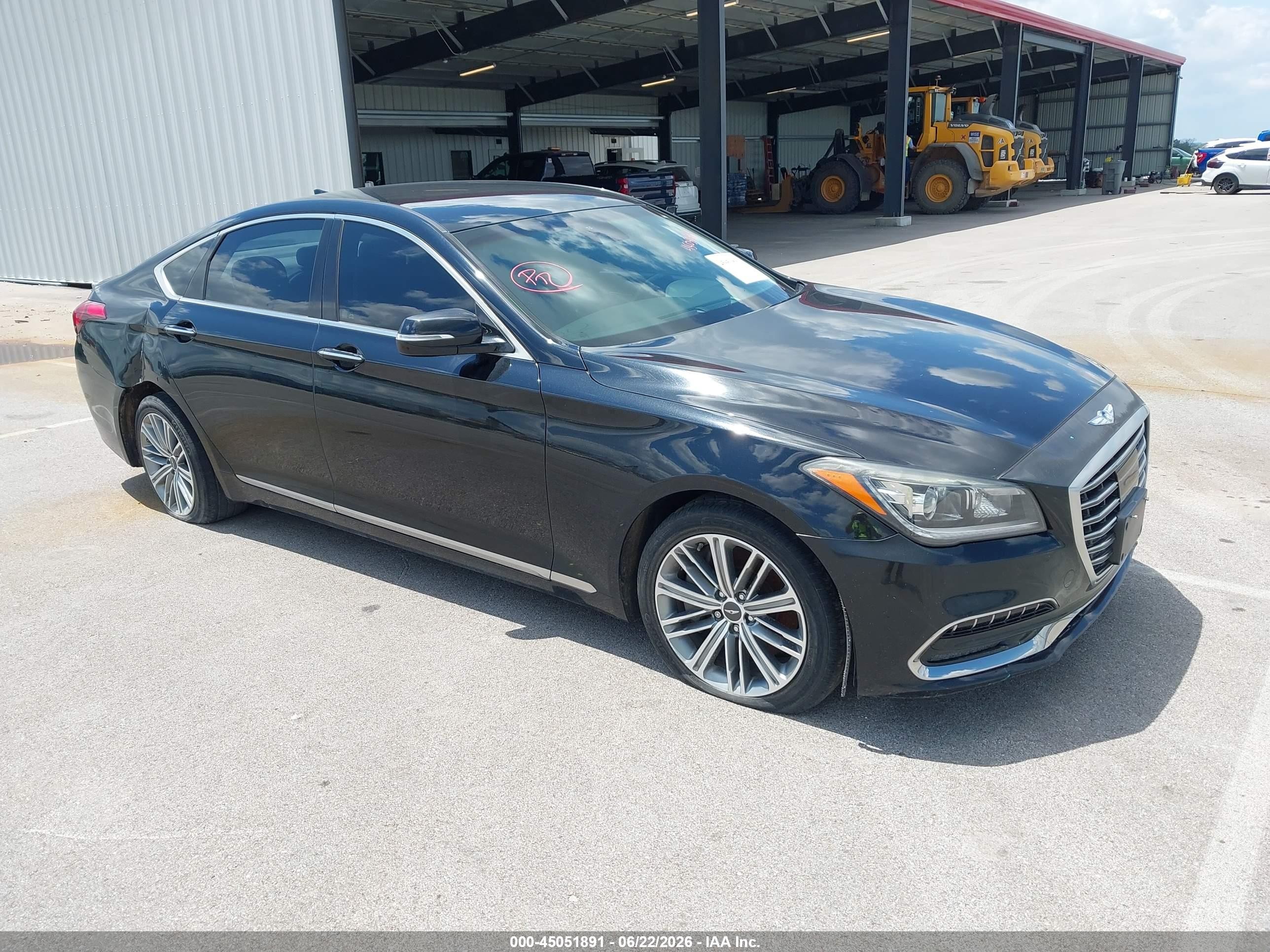 2018 Genesis G80 3.8L, VIN KMHGN4JE5JU215719 — All over