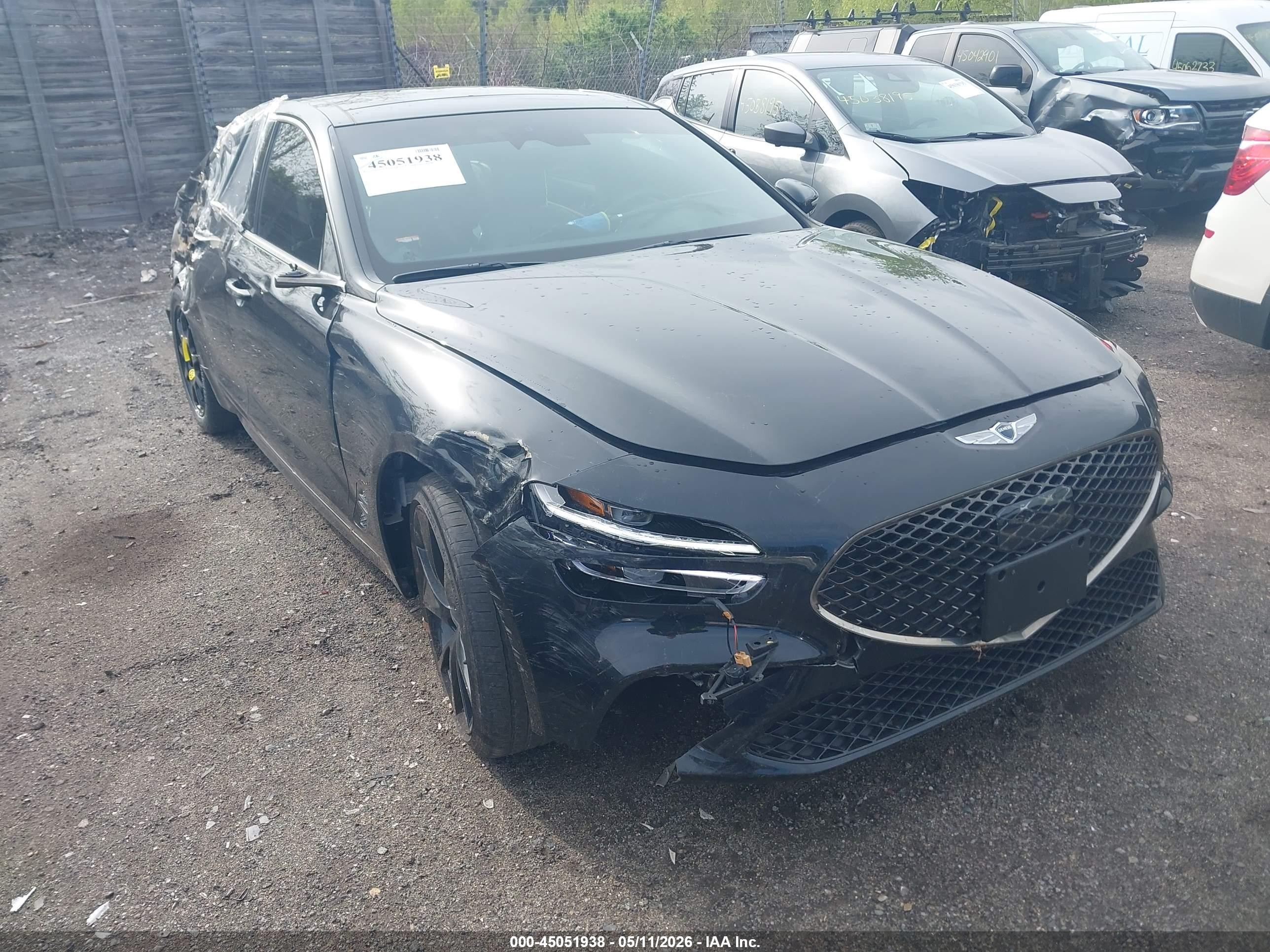 2023 Genesis G70 3.3T, VIN KMTG54TE7PU124883 — All over