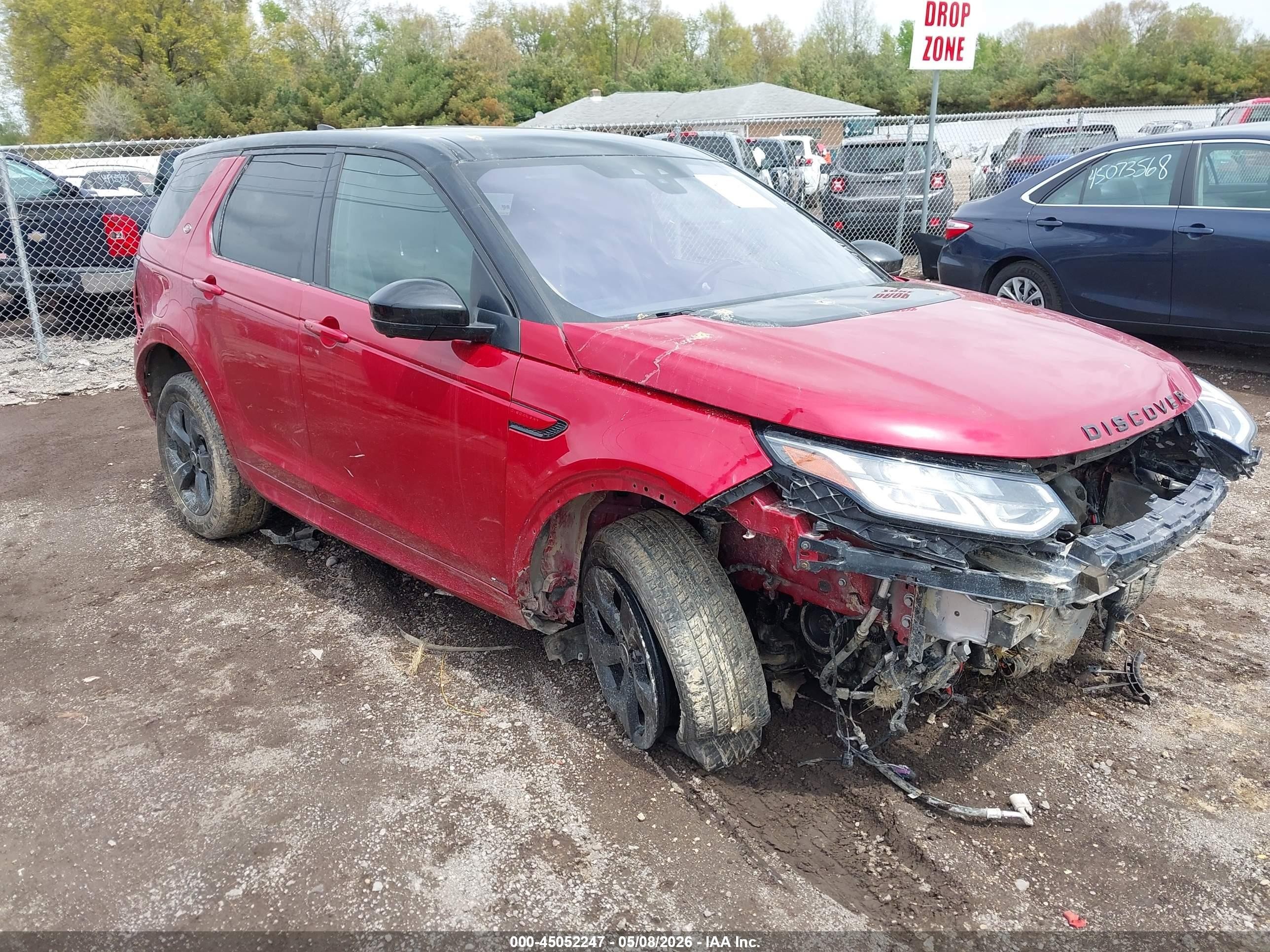 2020 Land Rover Discovery Sport S R-Dynamic, VIN SALCT2FX0LH865781 — Front end