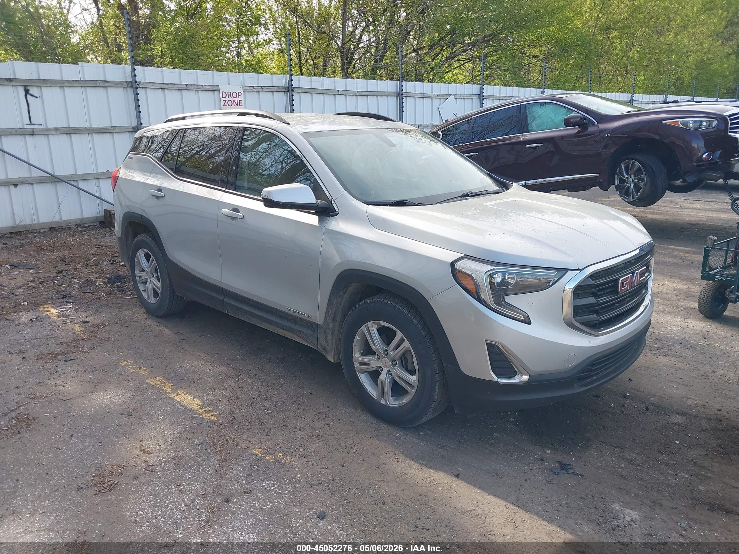 2018 GMC Terrain SLE, VIN 3GKALMEV4JL279470 — Roof