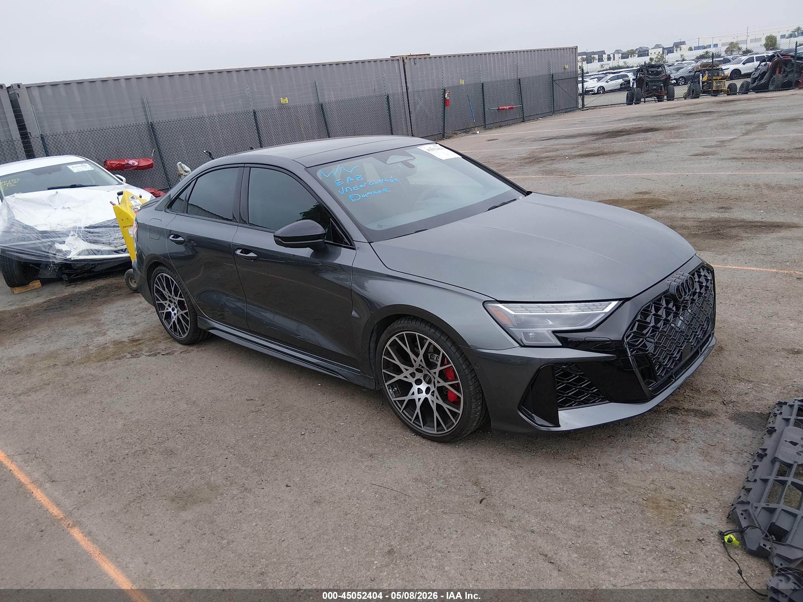 2026 Audi RS 3, VIN WUAGWDGY7TA904820 — Перед