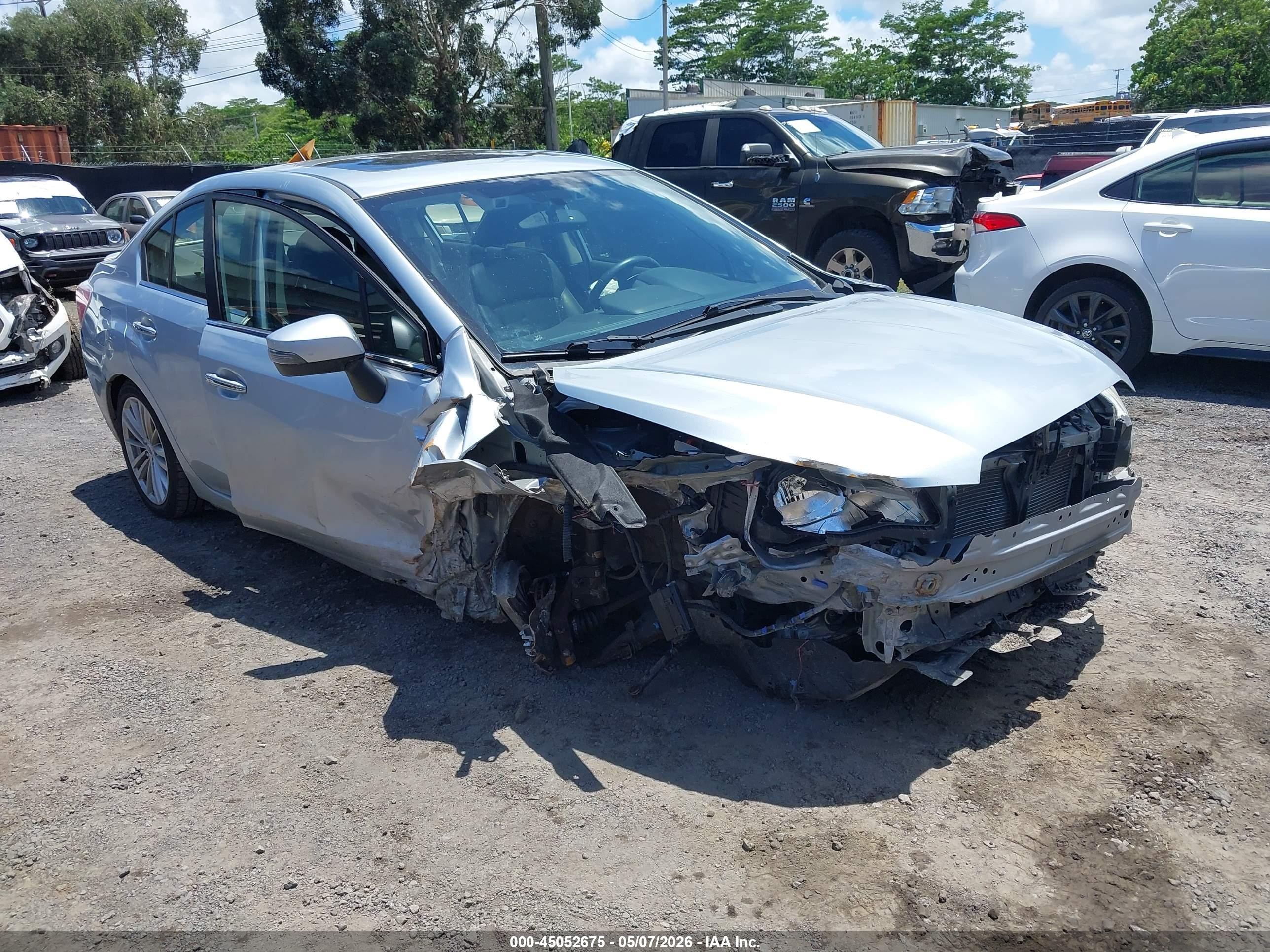 2015 Subaru Impreza Limited, VIN JF1GJAS68FH007359 — Side