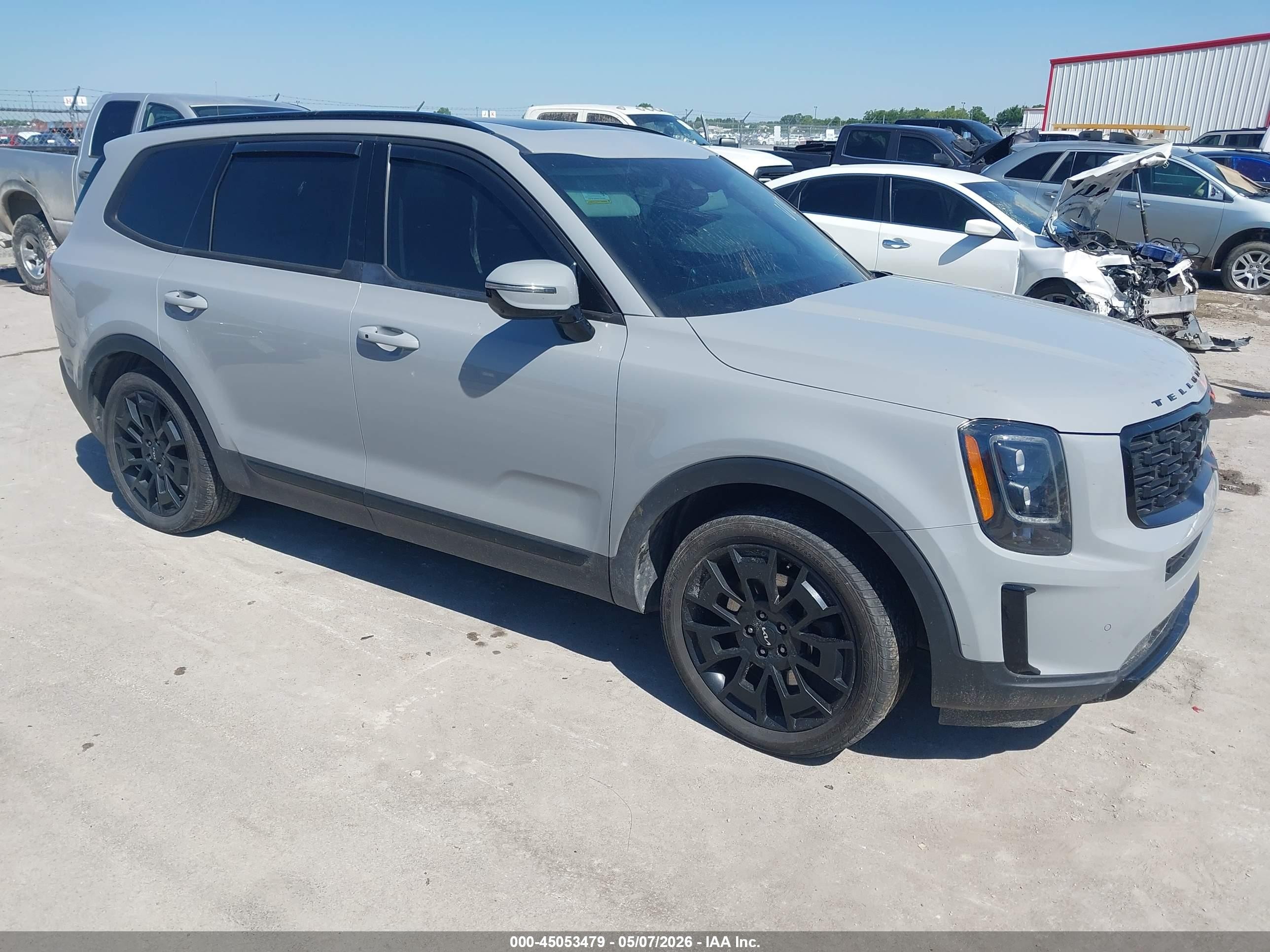 2022 Kia Telluride SX, VIN 5XYP5DHC3NG316418 — Rear end