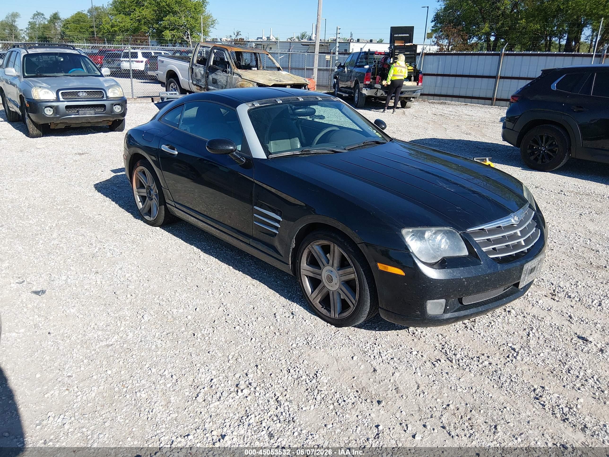 2004 Chrysler Crossfire, VIN 1C3AN69L14X002282 — Rear end