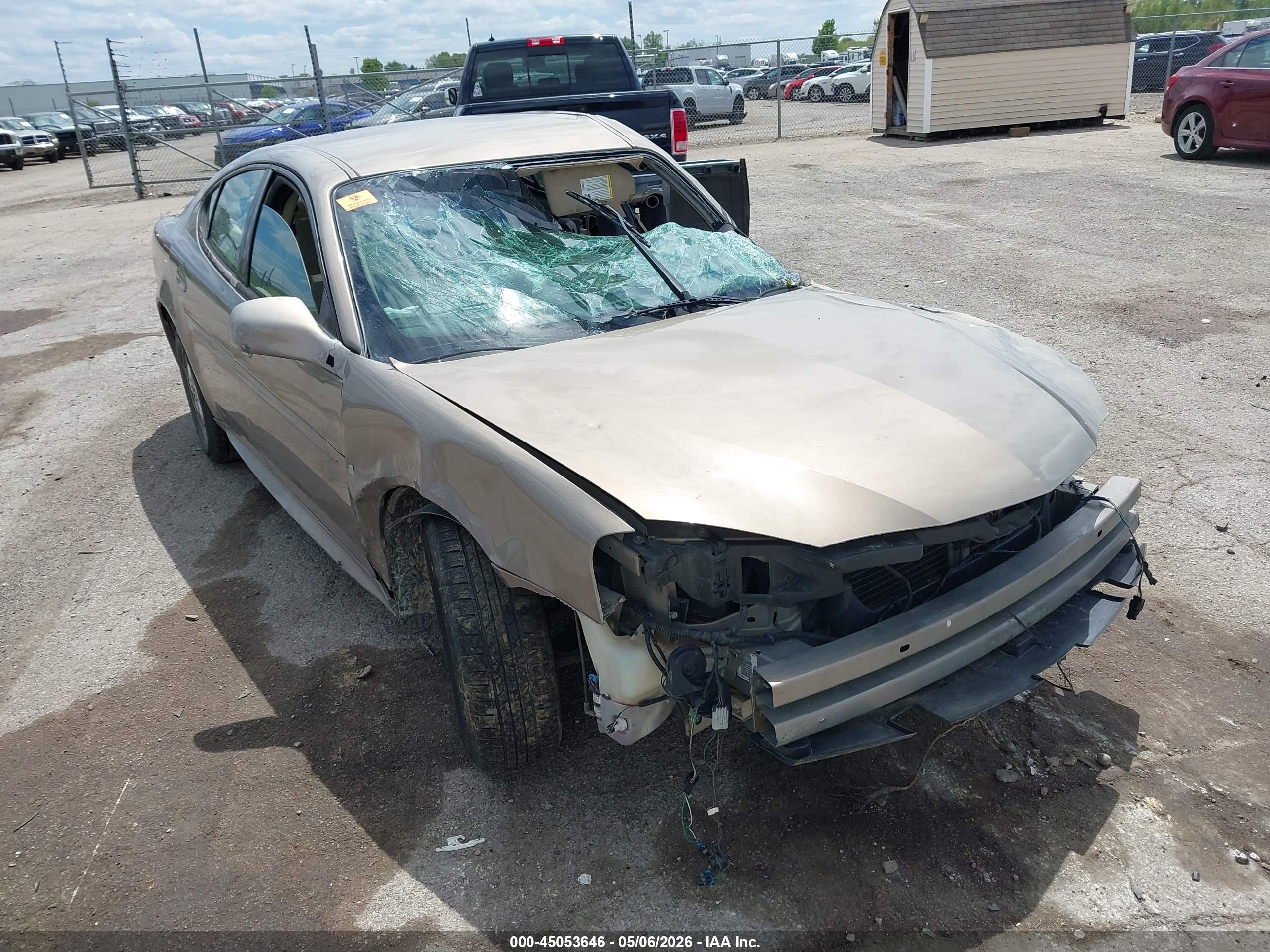2006 Pontiac Grand Prix, VIN 2G2WP552461277362 — Biohazard / chemical