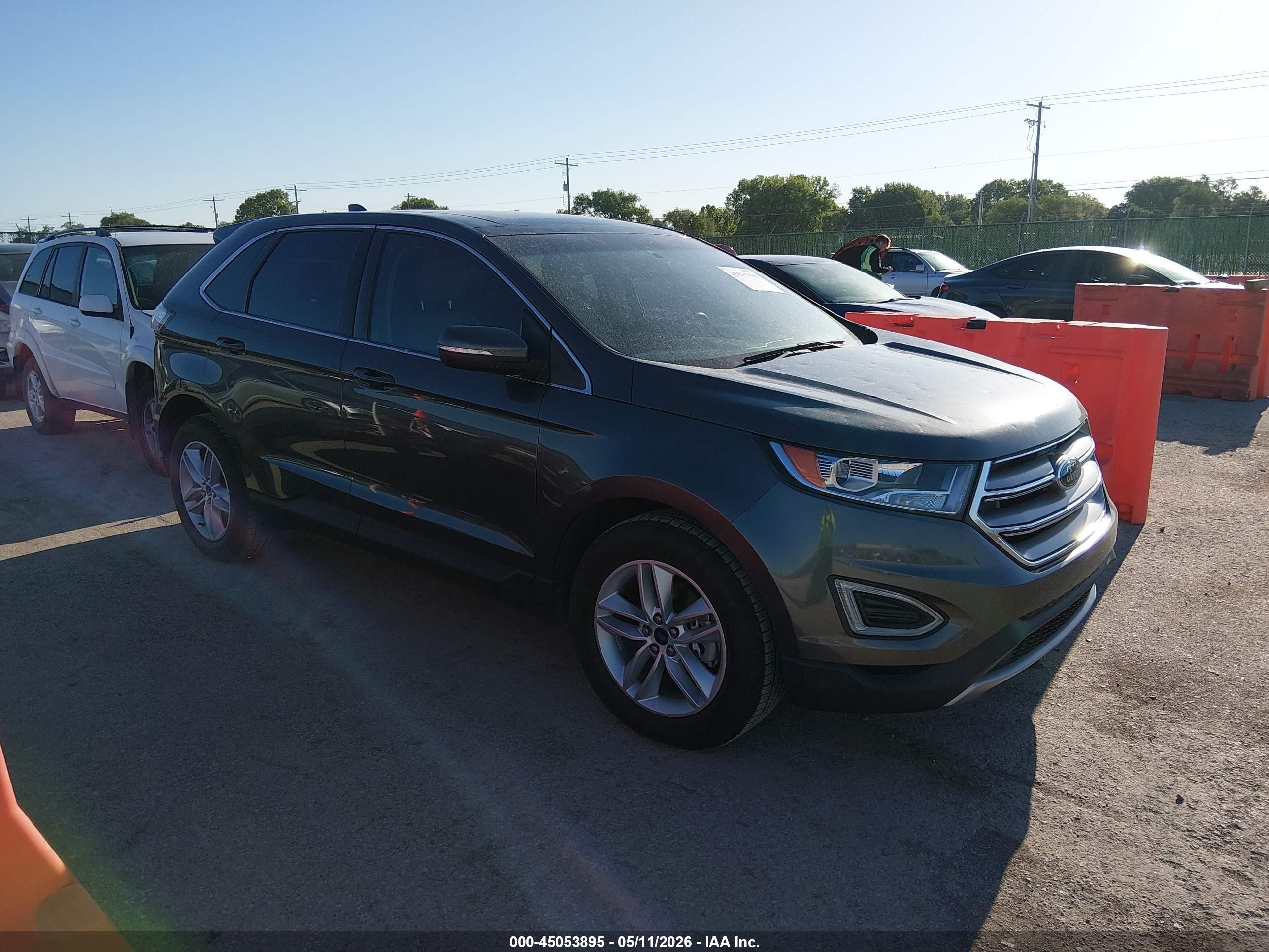 2017 Ford Edge SEL, VIN 2FMPK3J90HBC28531 — Hail