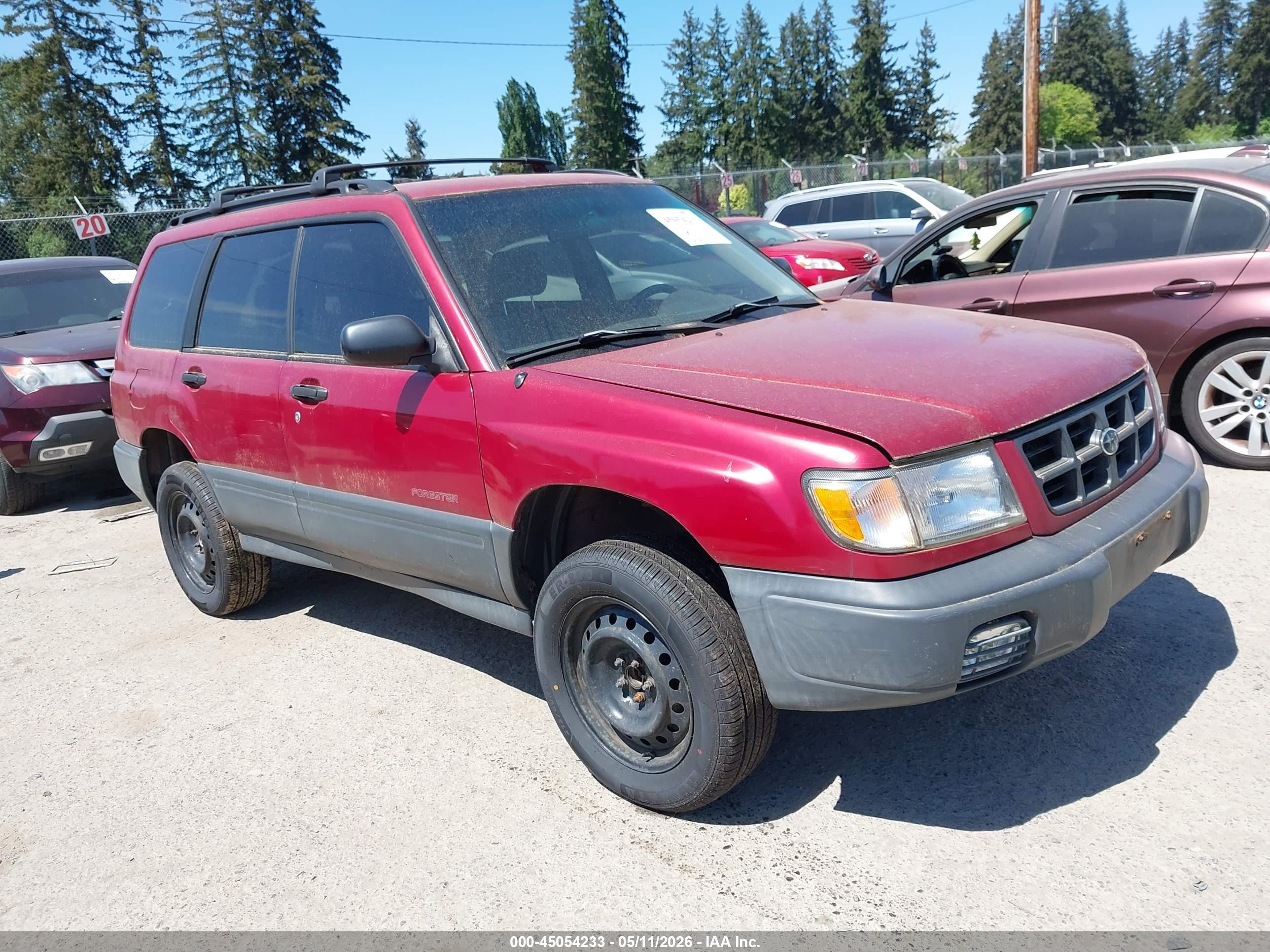 1998 Subaru Forester L, VIN JF1SF6353WG711277 — Normal wear