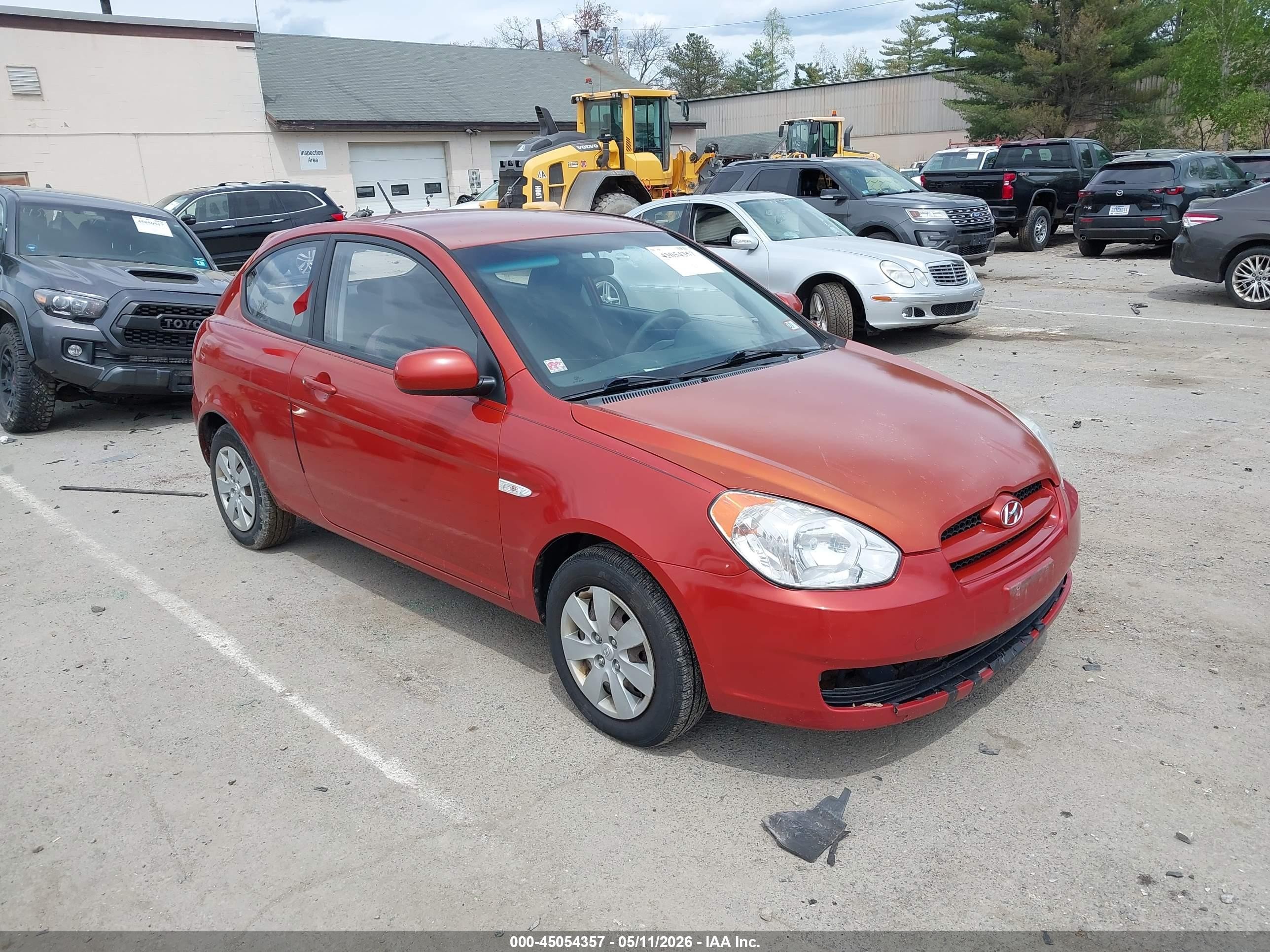 2010 Hyundai Accent GS, VIN KMHCM3AC9AU158208 — Normal wear