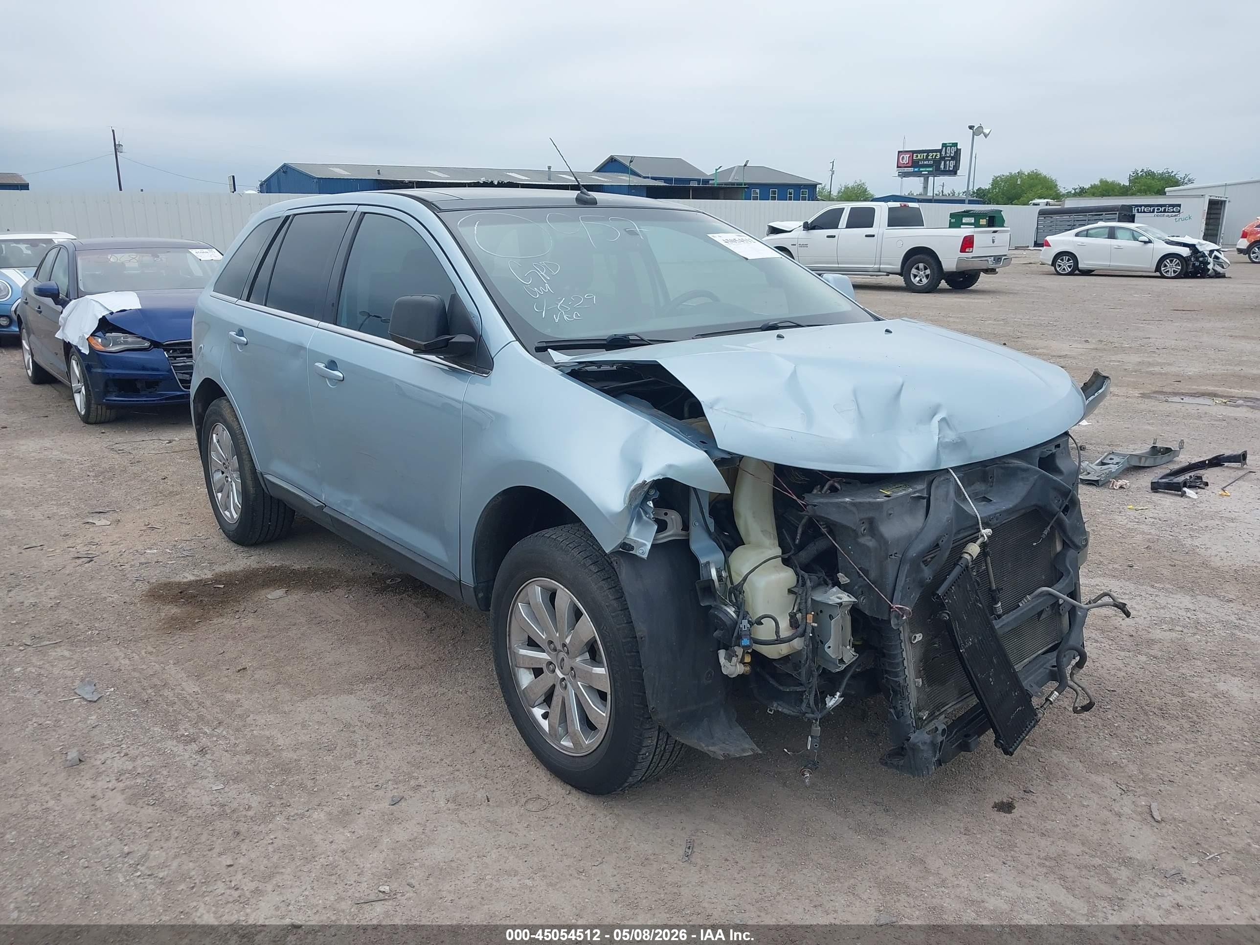 2008 Ford Edge Limited, VIN 2FMDK39C48BA24527 — Перед