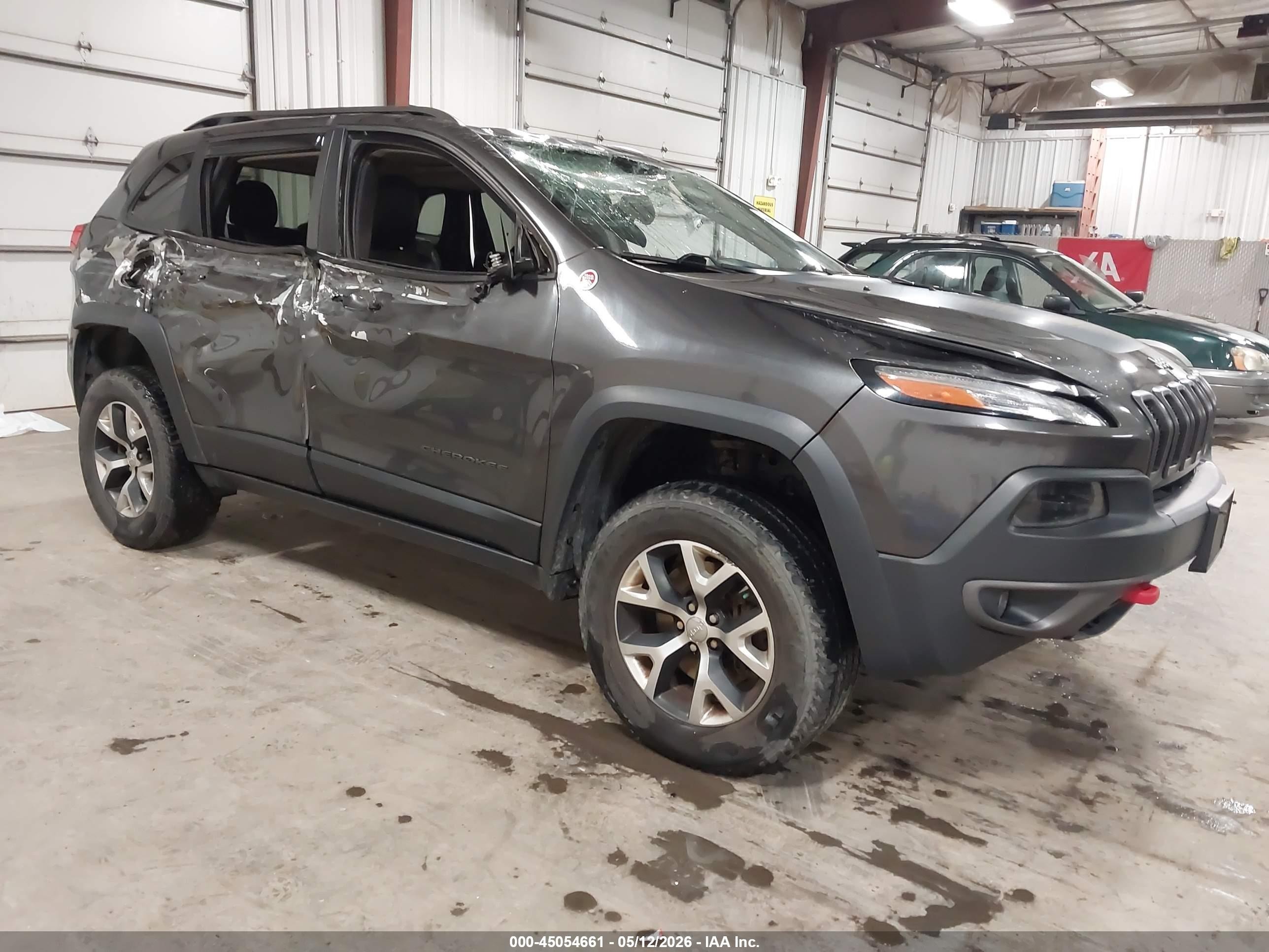 2017 Jeep Cherokee Trailhawk L Plus, VIN 1C4PJMBS5HW612088 — Rollover