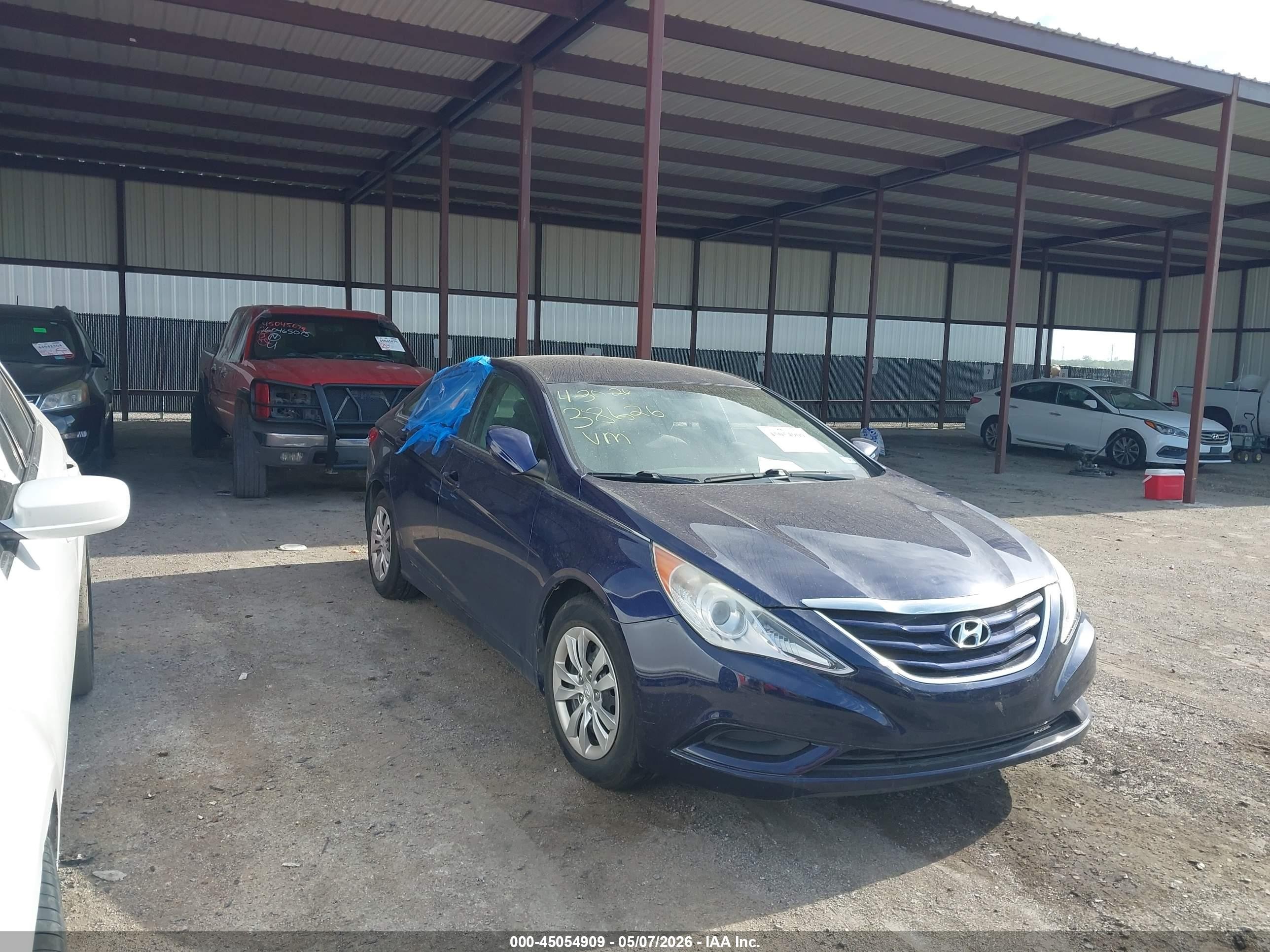 2011 Hyundai Sonata GLS, VIN 5NPEB4AC7BH066227 — Auction photo