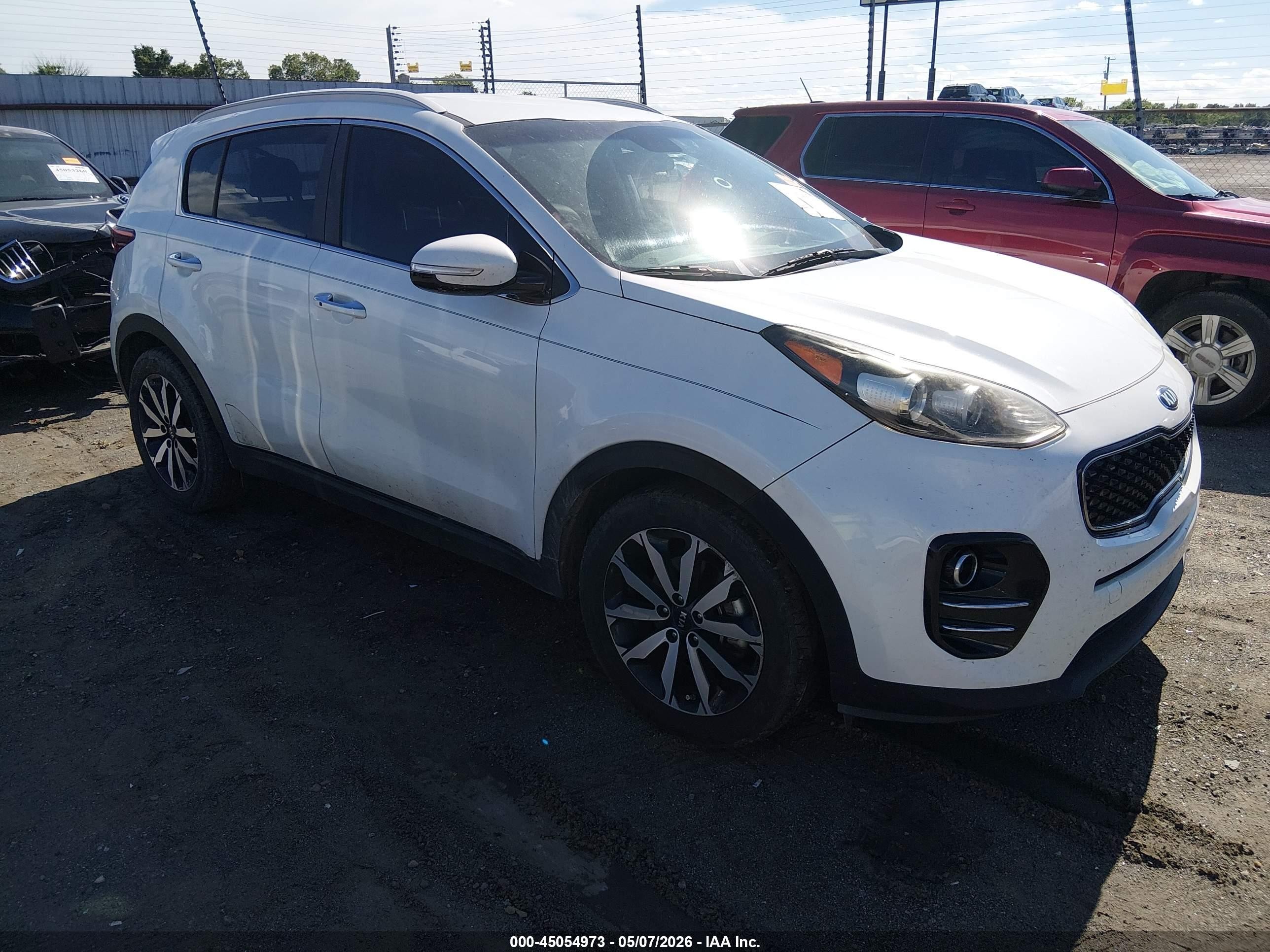 2018 Kia Sportage EX, VIN KNDPN3AC7J7388542 — Storm