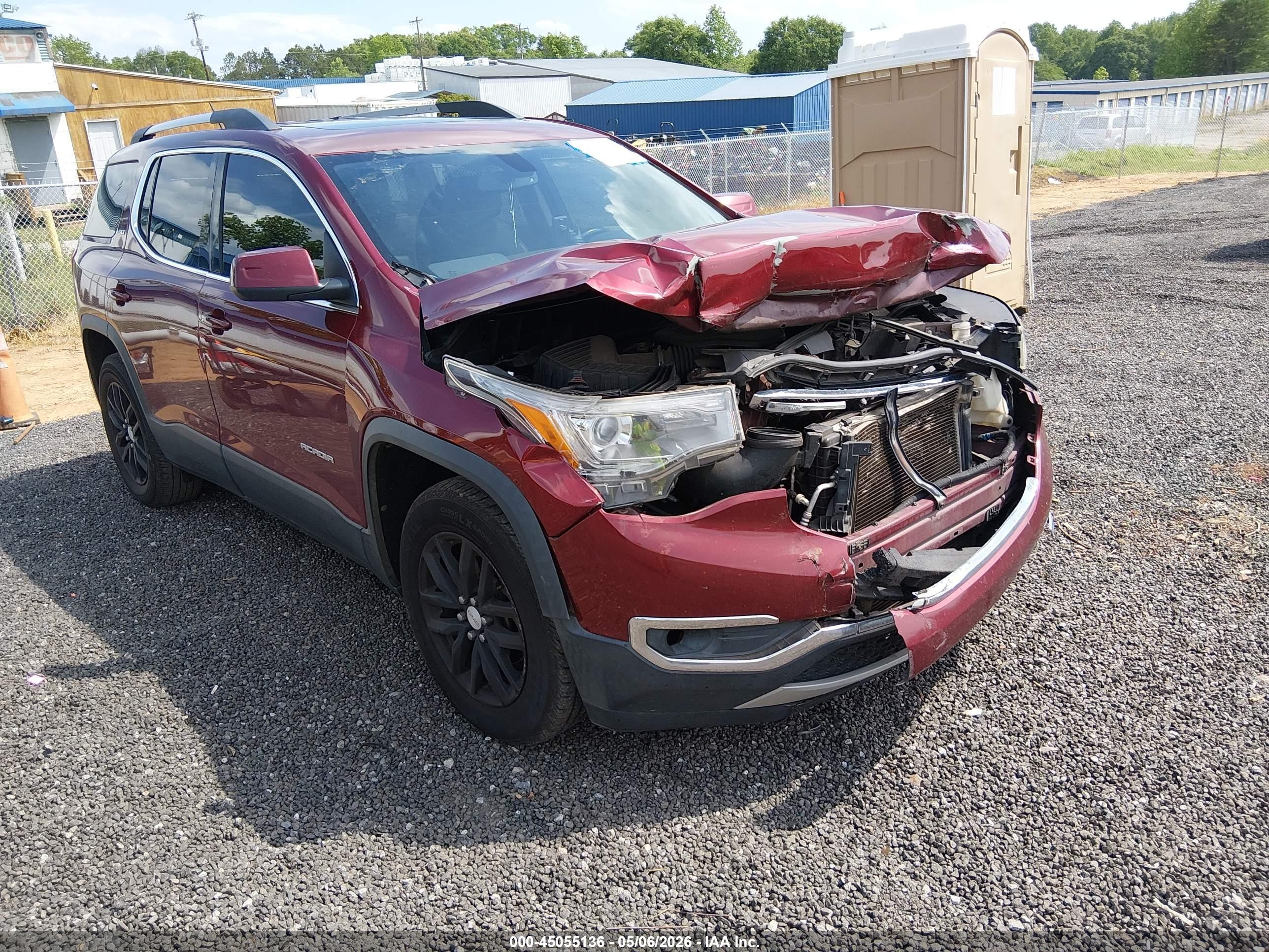 2018 GMC Acadia SLT, VIN 1GKKNMLS5JZ134079 — По всему кузову