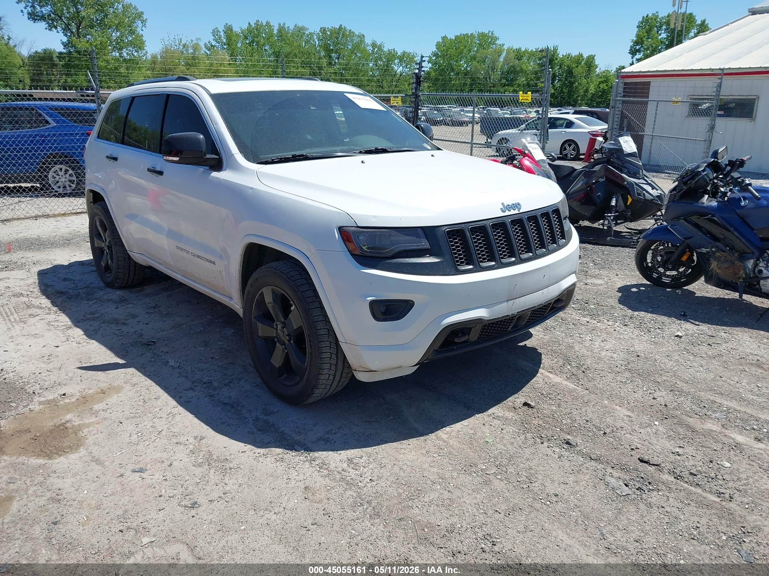 2014 Jeep Grand Cherokee Overland, VIN 1C4RJFCG4EC311811 — Hail
