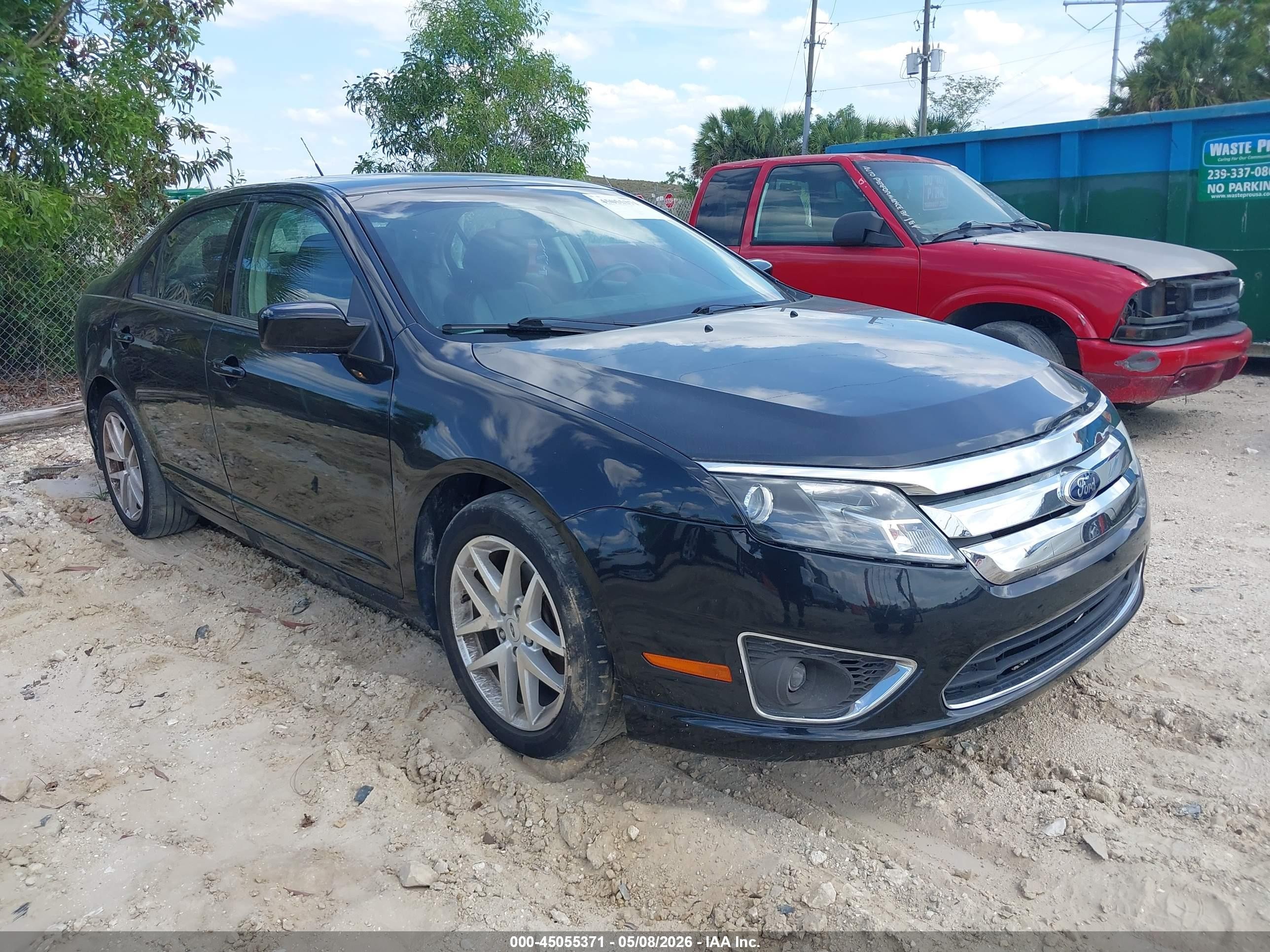 2012 Ford Fusion SEL, VIN 3FAHP0JA4CR293921 — Normal wear