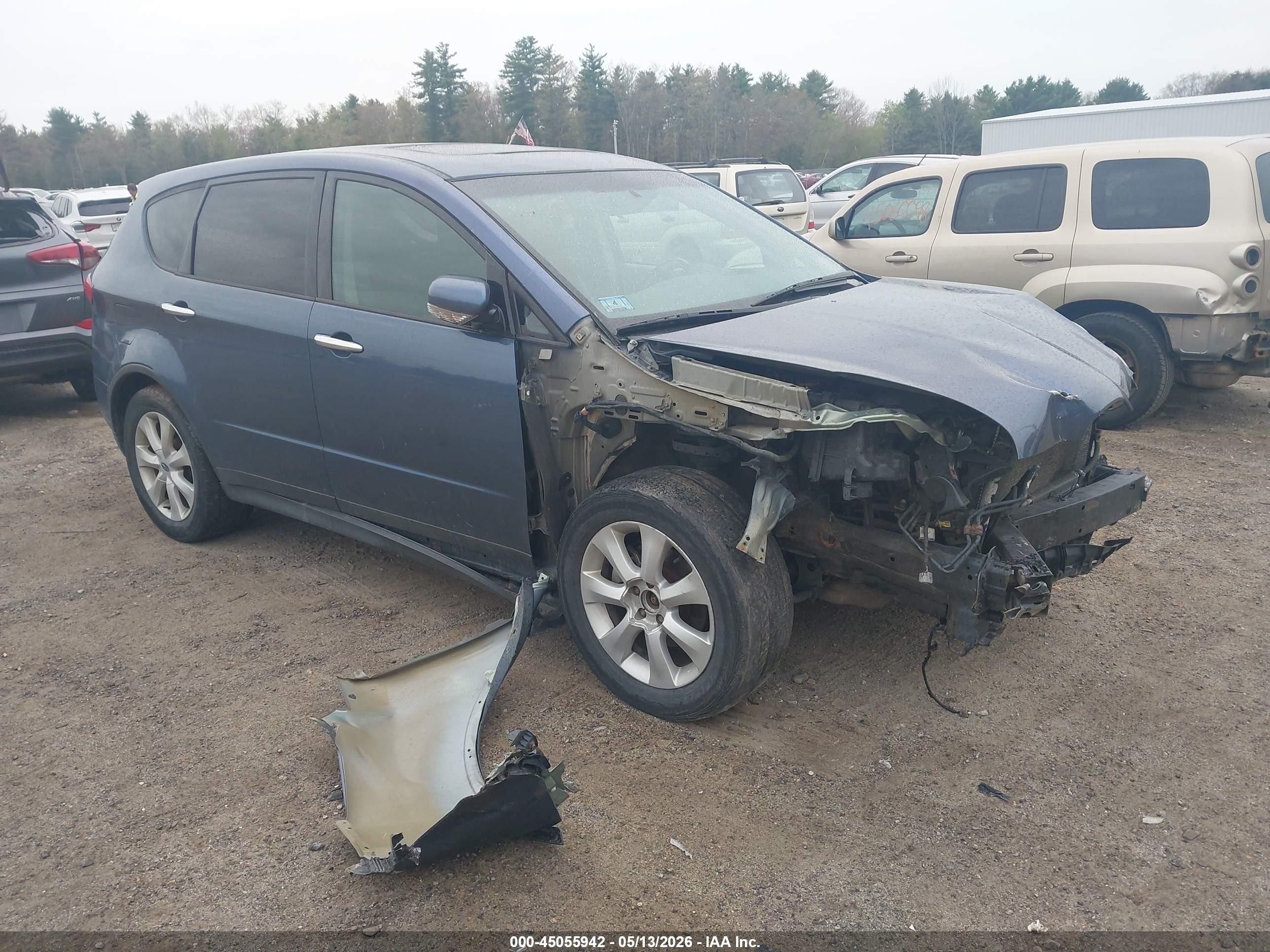 2006 Subaru Tribeca 7-Pass, VIN 4S4WX85C264412280 — Front end