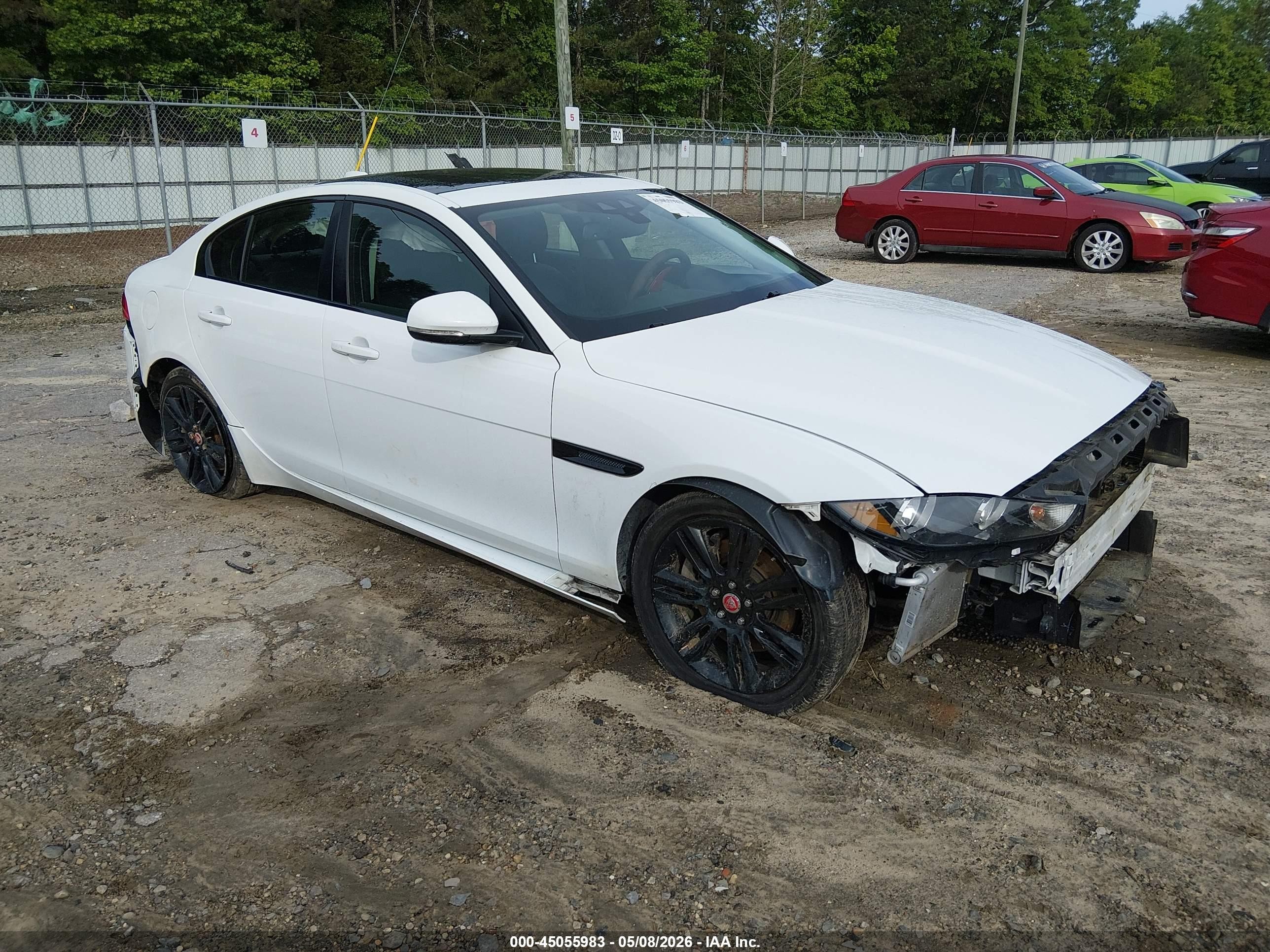 2018 Jaguar XE 25t Prestige, VIN SAJAE4FX1JCP35444 — Front end