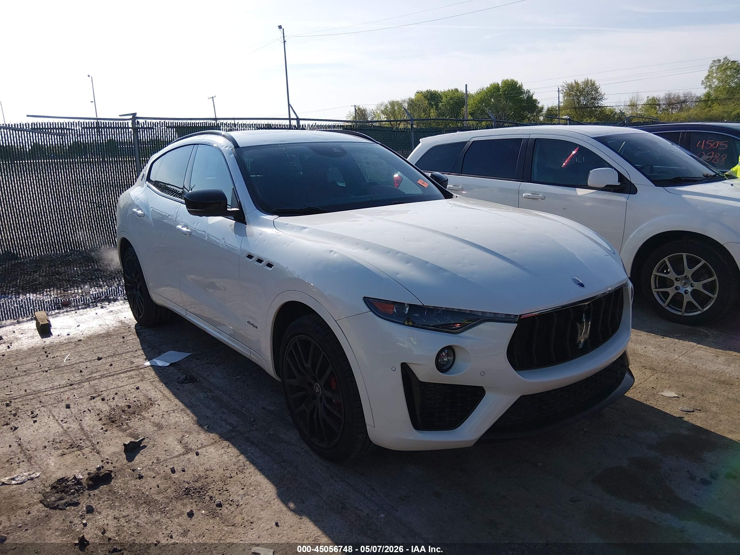2019 Maserati Levante S GranSport, VIN ZN661YUS2KX336615 — Hail