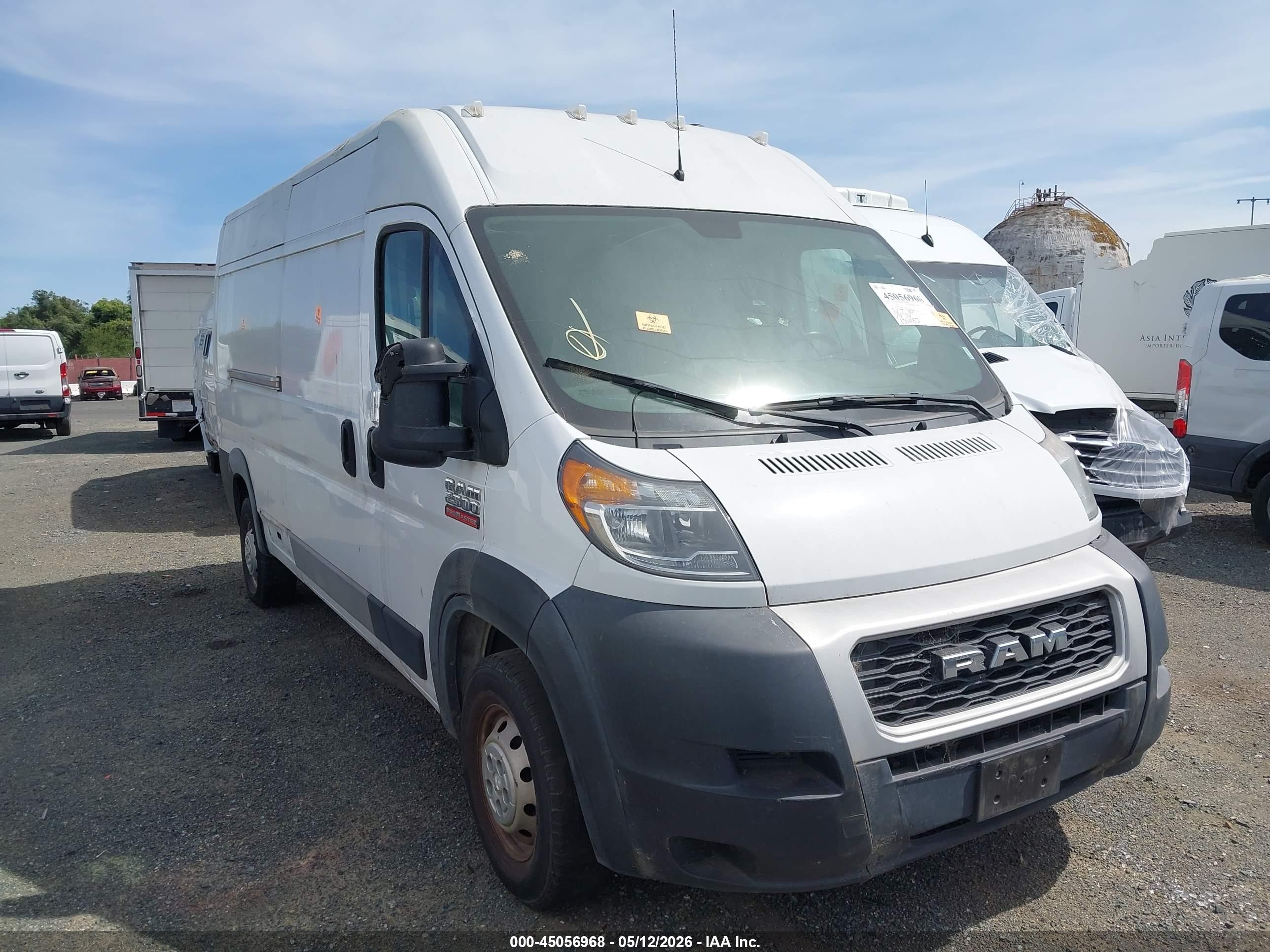 2019 Ram ProMaster Cargo, VIN 3C6TRVDG7KE534069 — Биологическое загрязнение