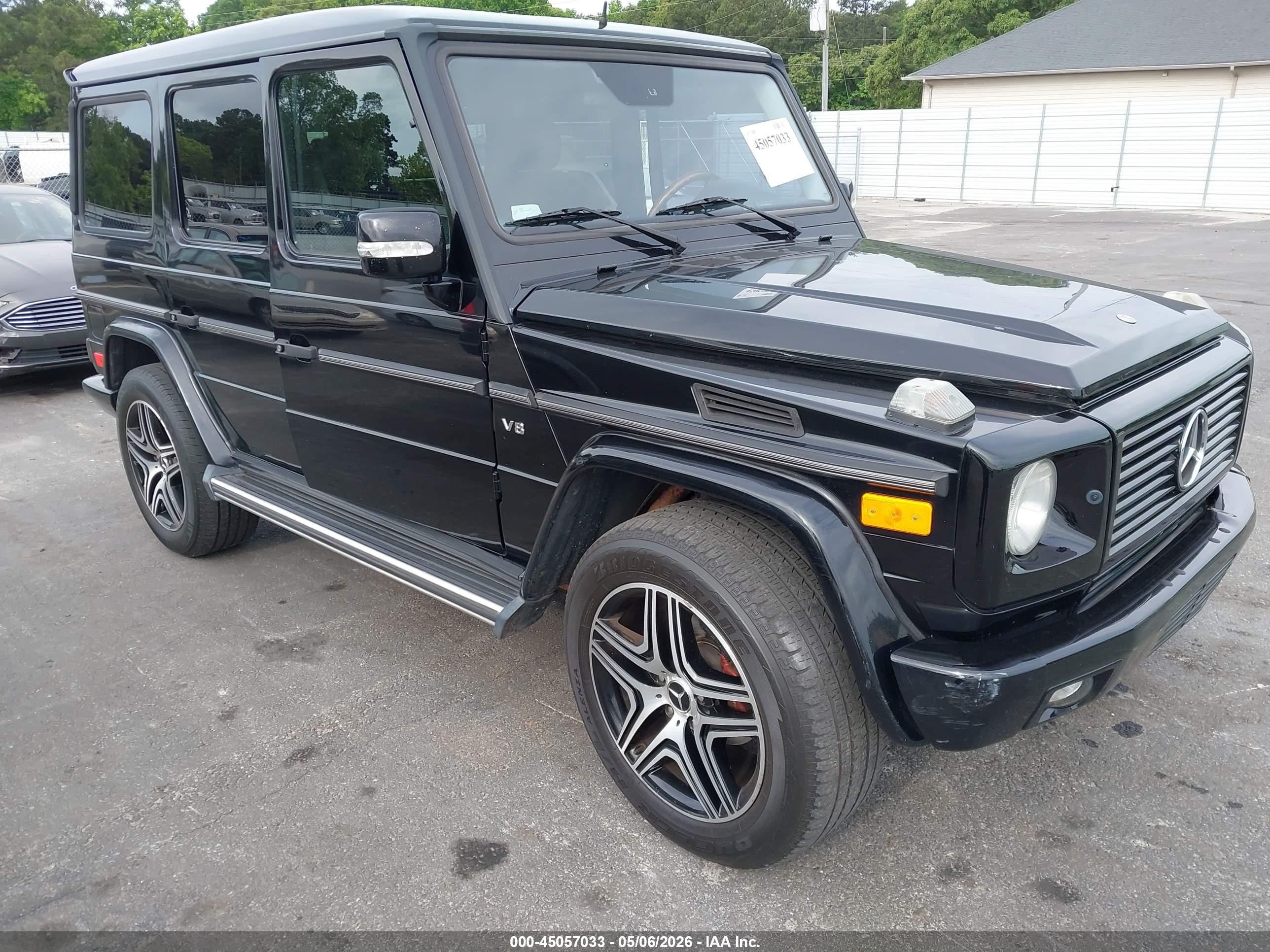 2004 Mercedes-Benz G 500, VIN WDCYR49E44X145306 — Normal wear
