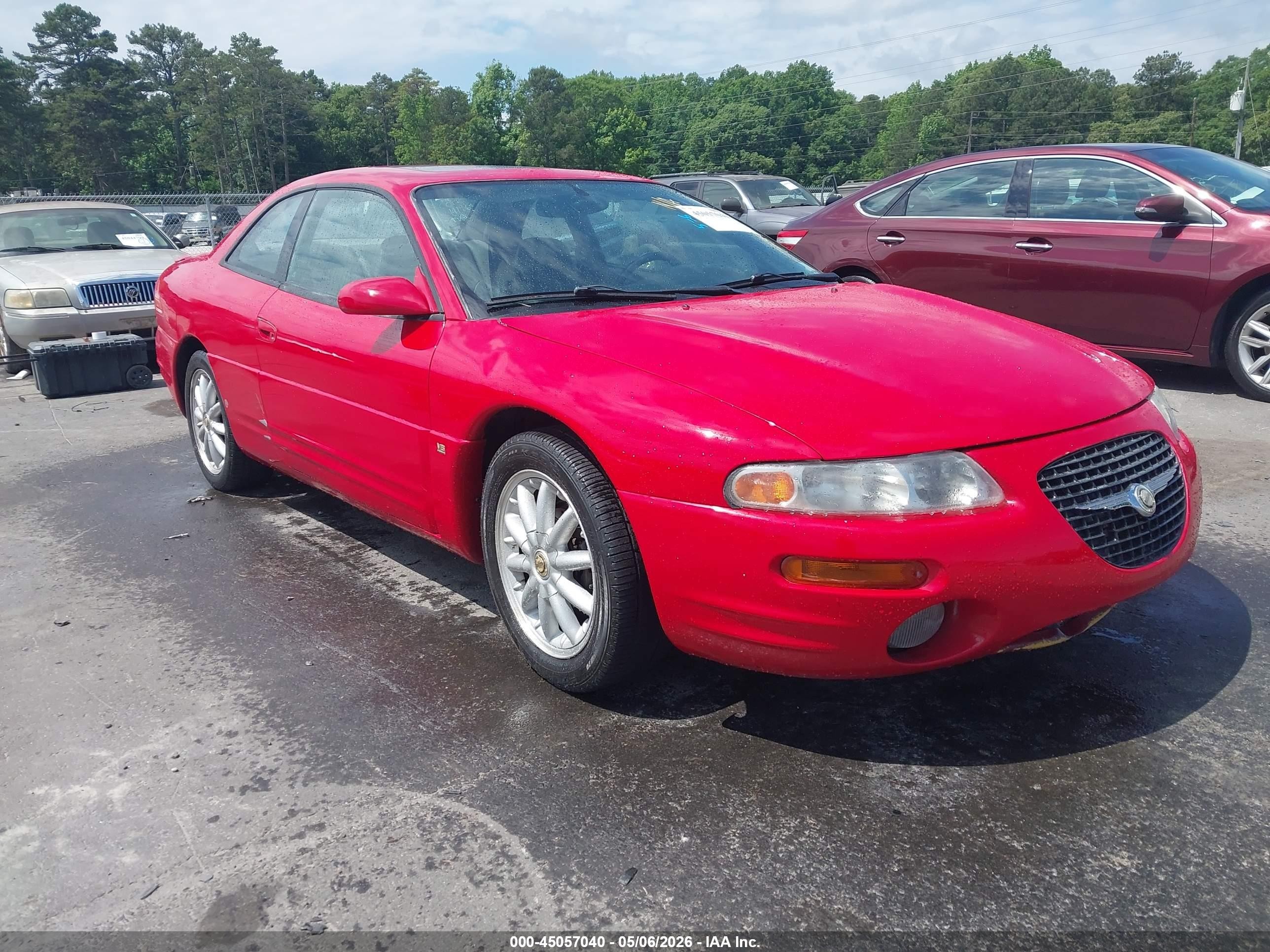 1999 Chrysler Sebring LXi, VIN 4C3AU52N2XE084742 — Обычный износ