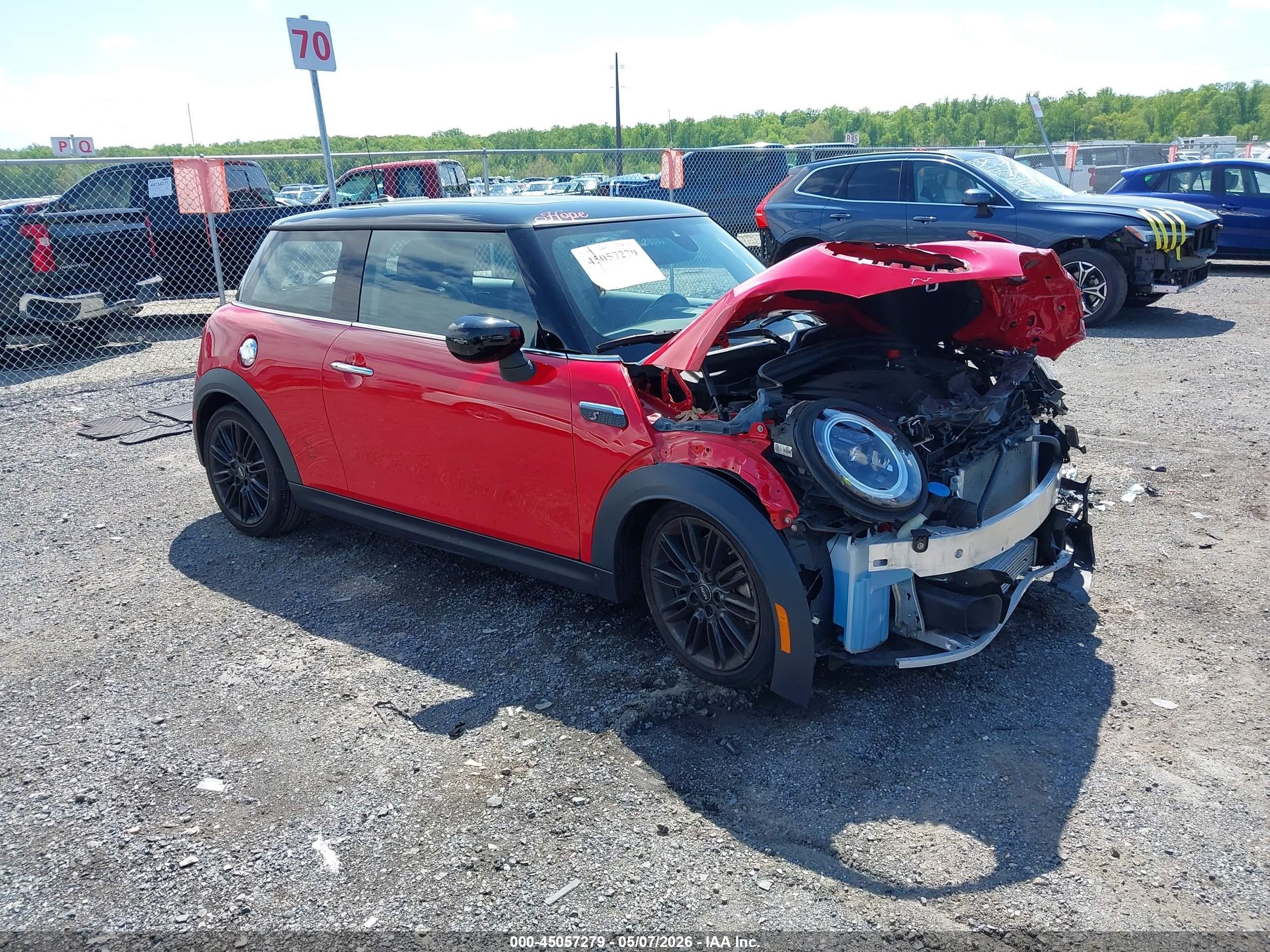 2023 MINI Hardtop Cooper S, VIN WMW53DH04P2T80447 — Front end