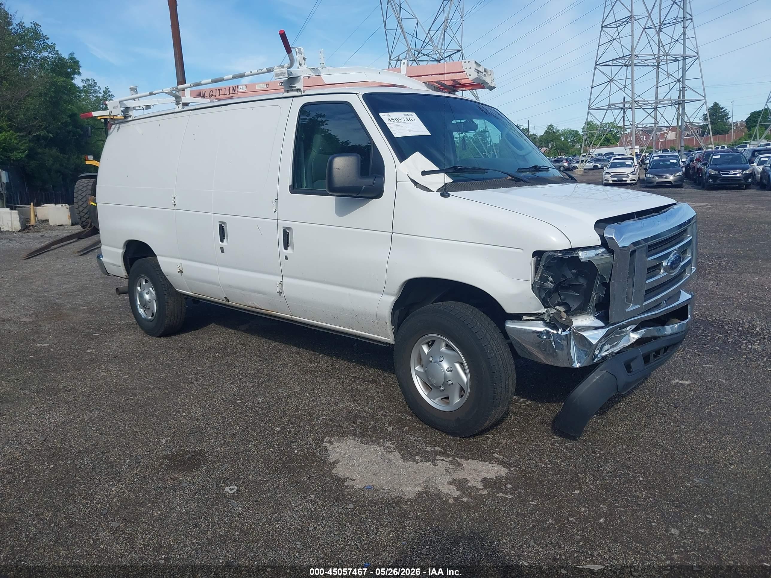 2012 Ford Econoline Cargo Super Duty Commercial, VIN 1FTSE3EL0CDA94795 — Front end