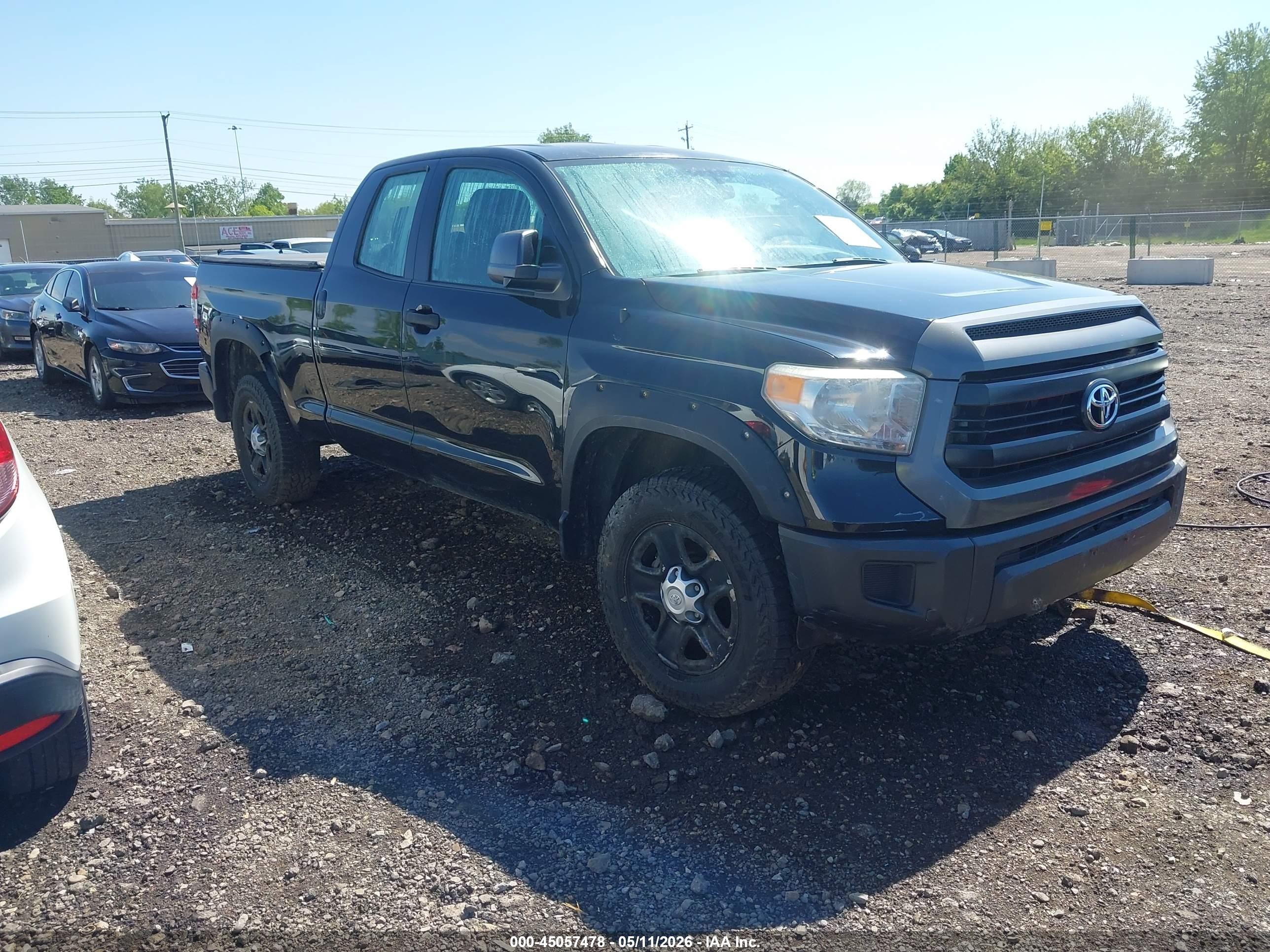 2014 Toyota Tundra SR5, VIN 5TFUM5F12EX050934 — Fresh water flood