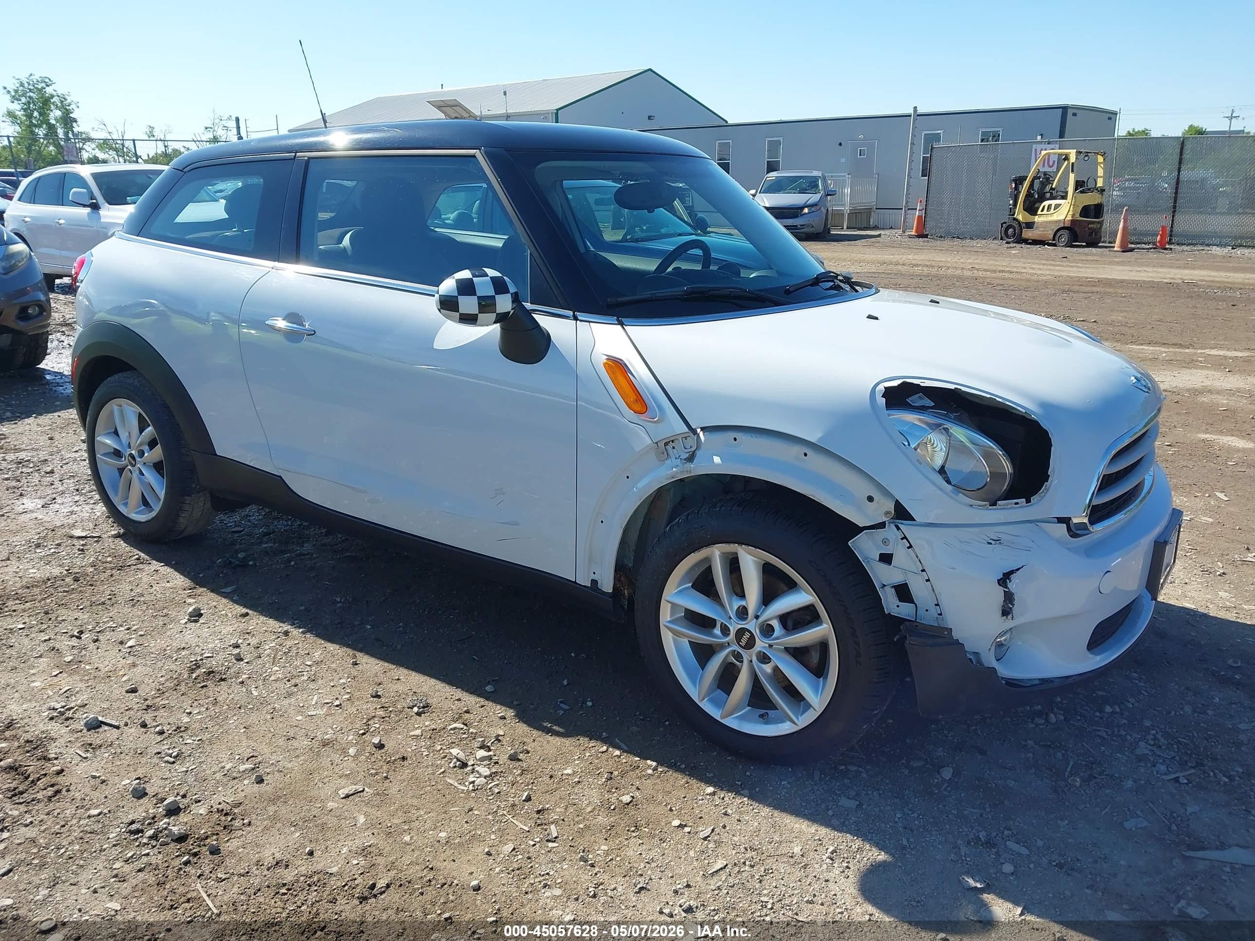 2013 MINI Paceman, VIN WMWSS1C5XDWN94015 — Front end