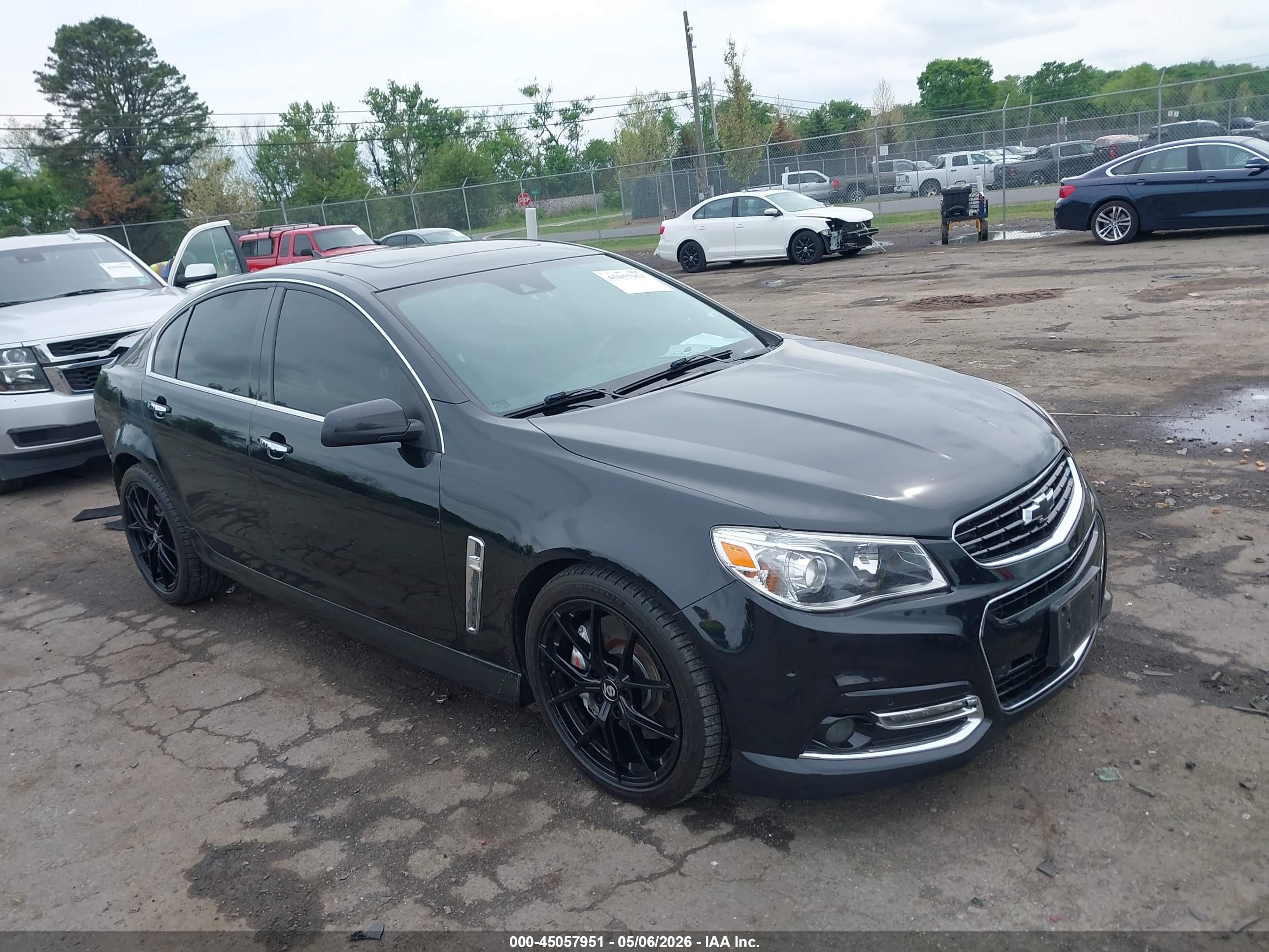 2014 Chevrolet SS, VIN 6G3F15RW8EL928160 — Rear end