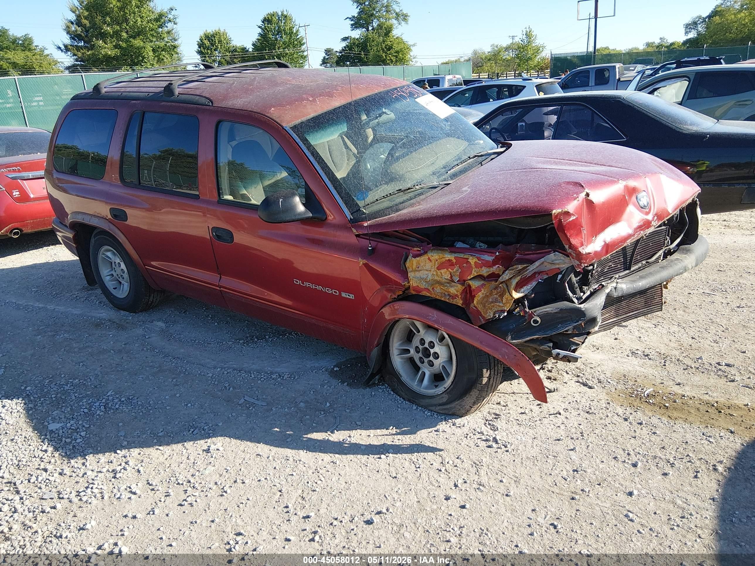 2000 Dodge Durango, VIN 1B4HS28N5YF100609 — Перед