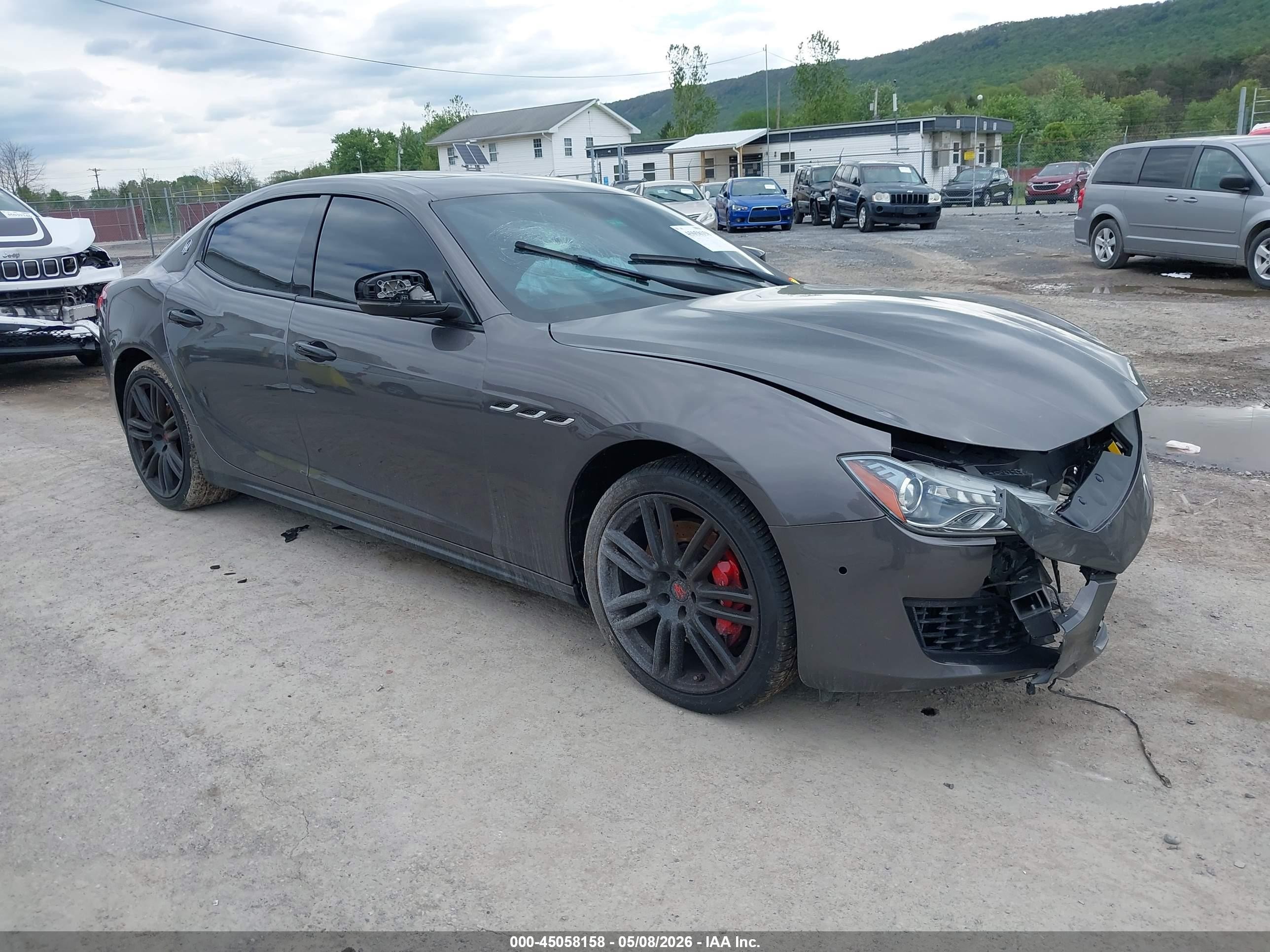 2019 Maserati Ghibli S, VIN ZAM57YSA9K1314745 — Фото с аукциона 1 of 19